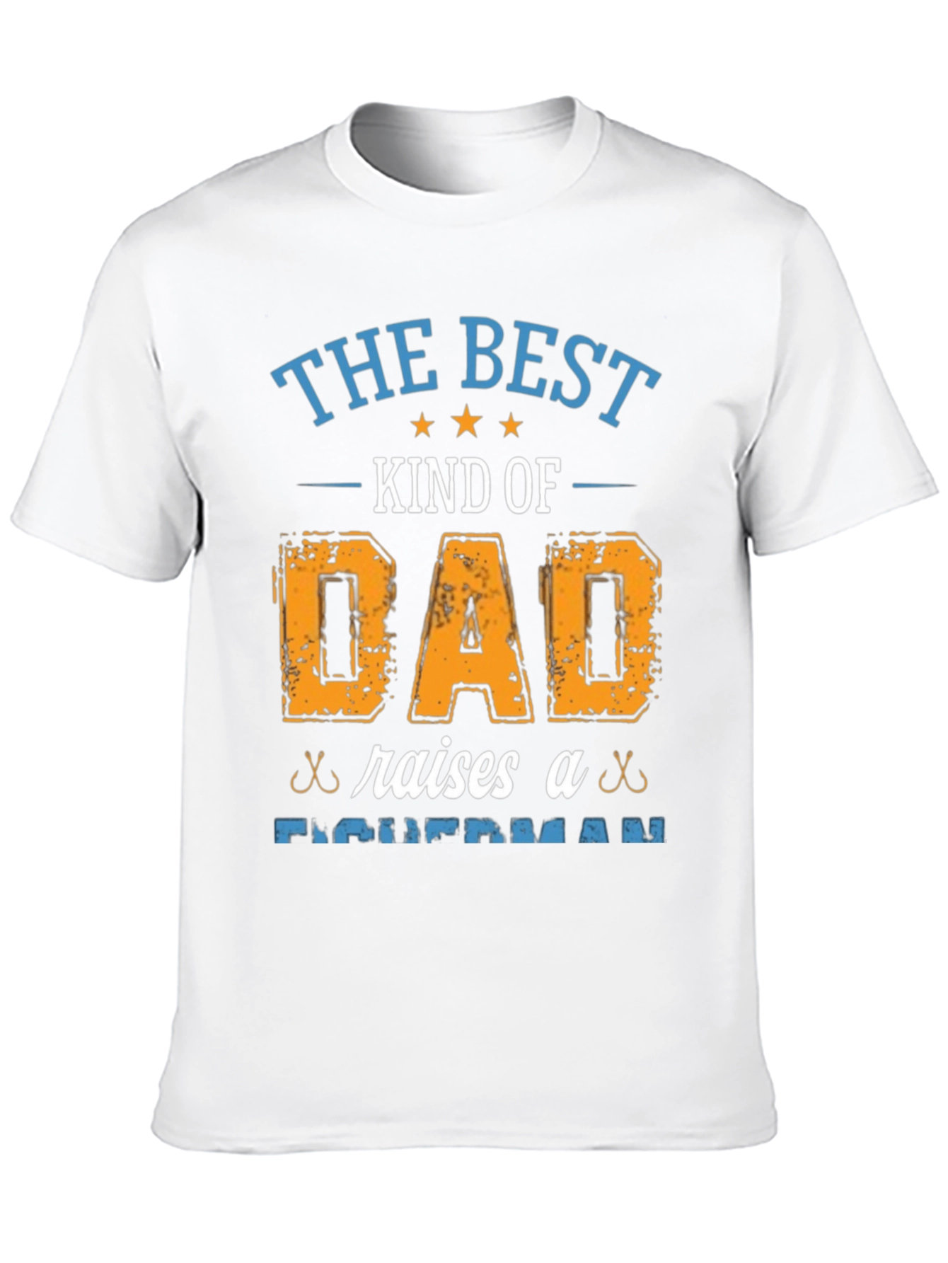 Best Dad Fisherman T-Shirt - Fishing Fathers Day Gift