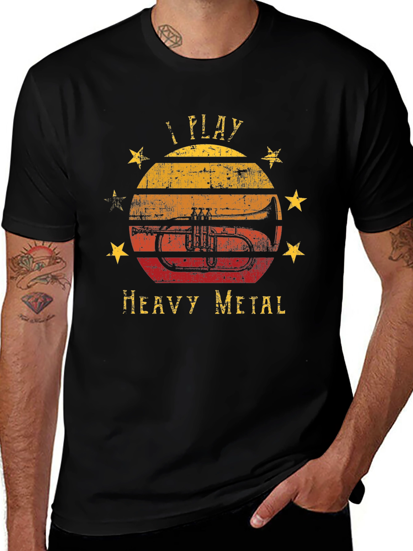 I Play Heavy Metal T-Shirt
