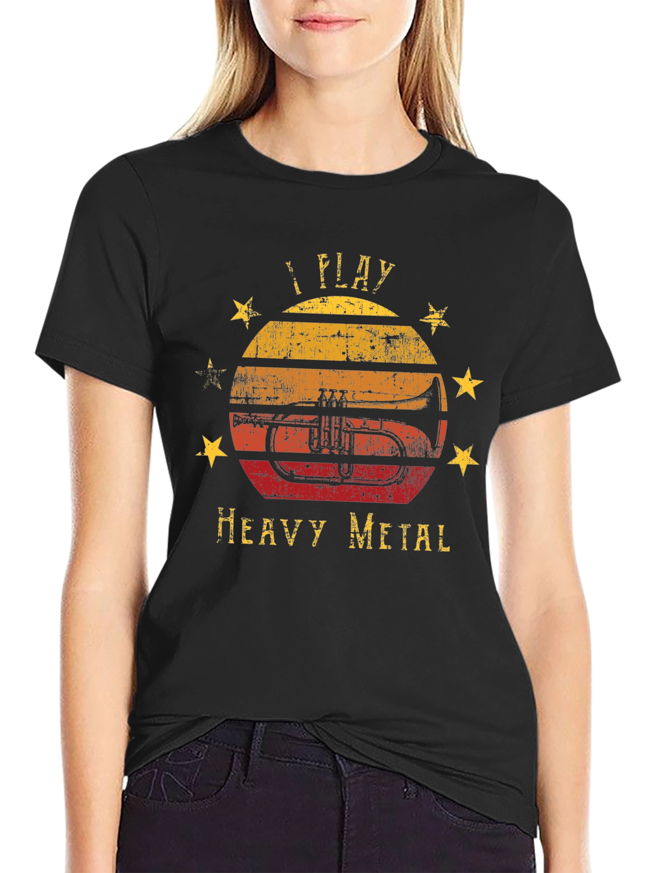 I Play Heavy Metal T-Shirt