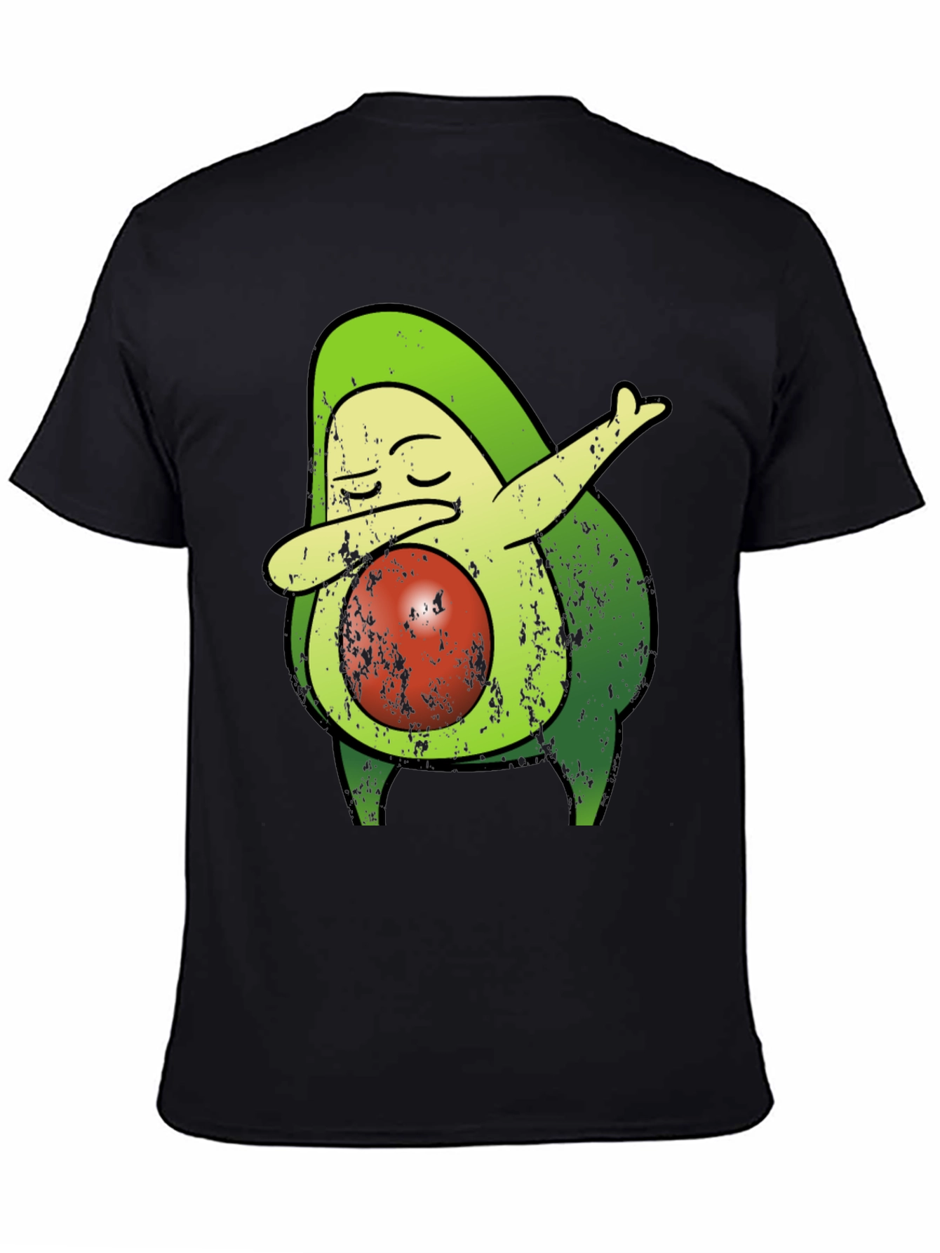 Dabbing Avocado Graphic Tee - Funny Food T-Shirt