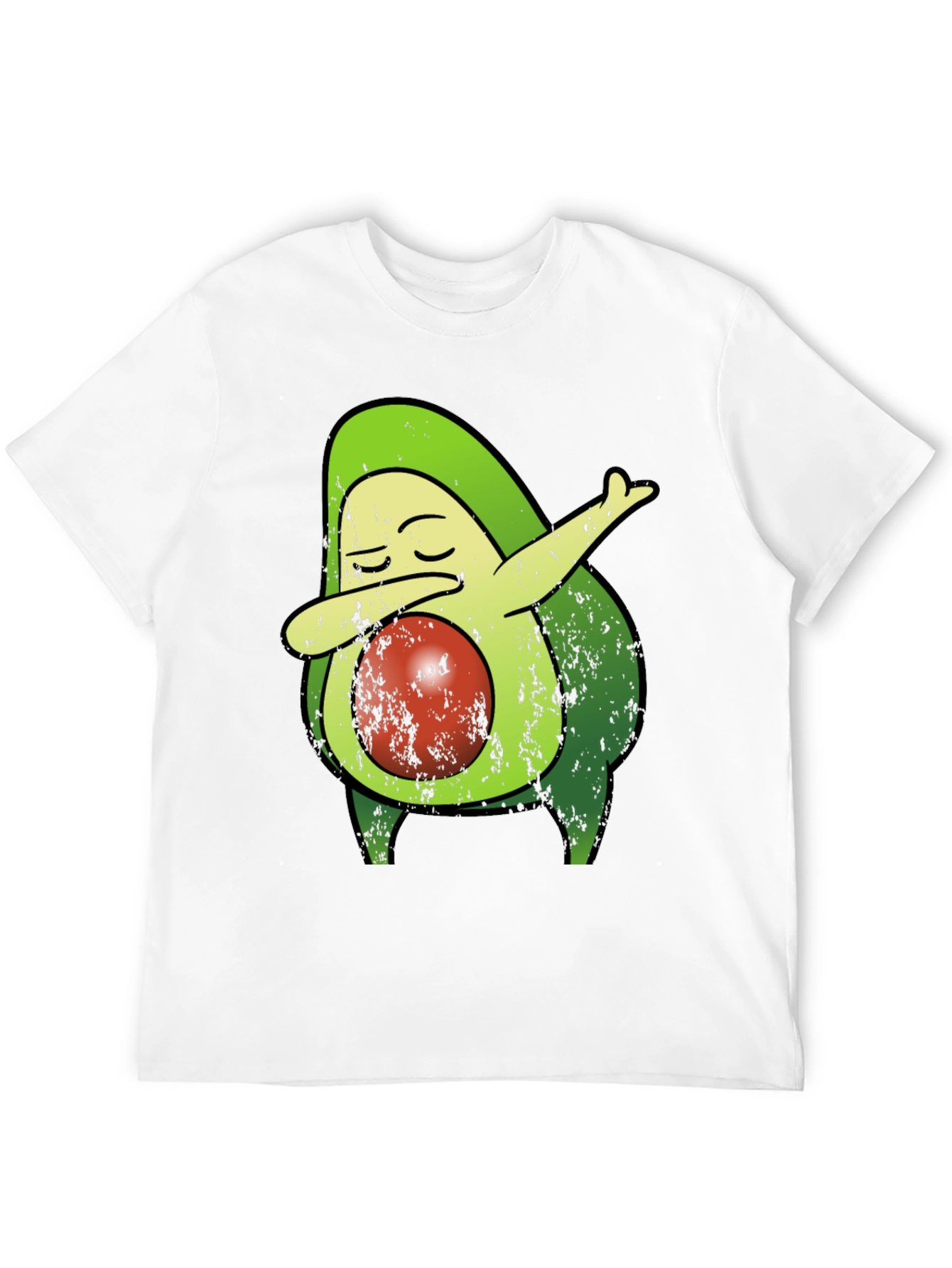 Dabbing Avocado Graphic Tee - Funny Food T-Shirt