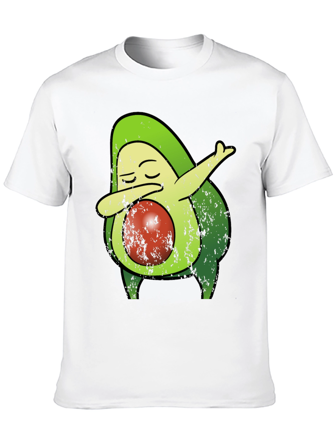 Dabbing Avocado Graphic Tee - Funny Food T-Shirt