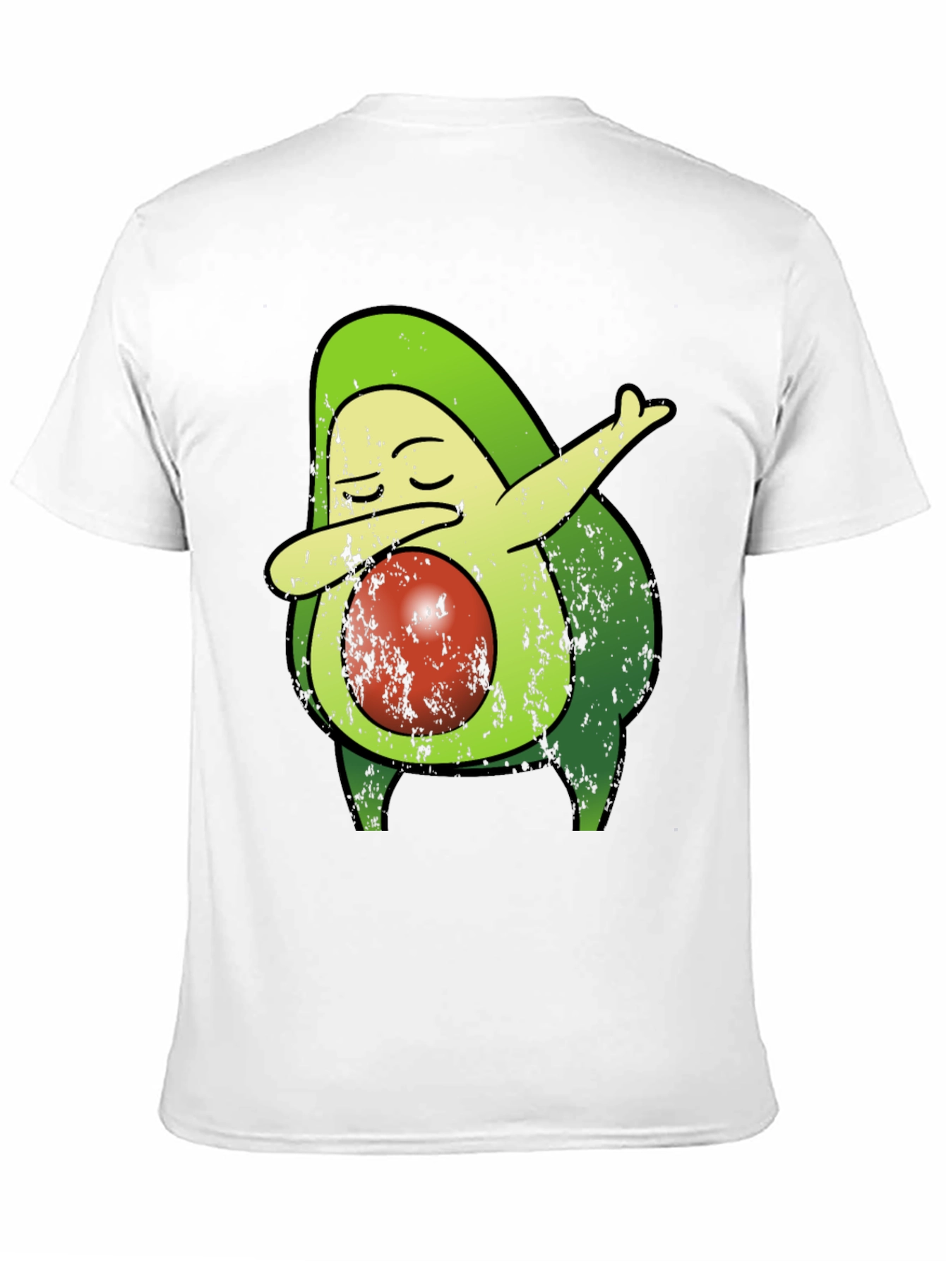 Dabbing Avocado Graphic Tee - Funny Food T-Shirt