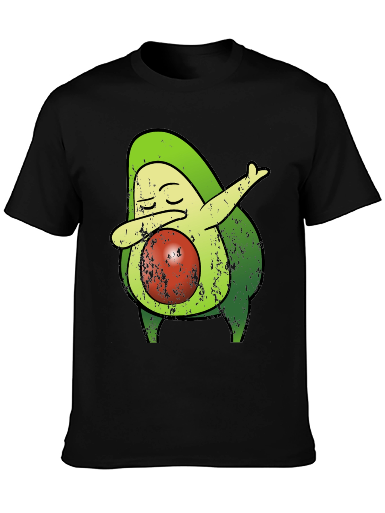 Dabbing Avocado Graphic Tee - Funny Food T-Shirt