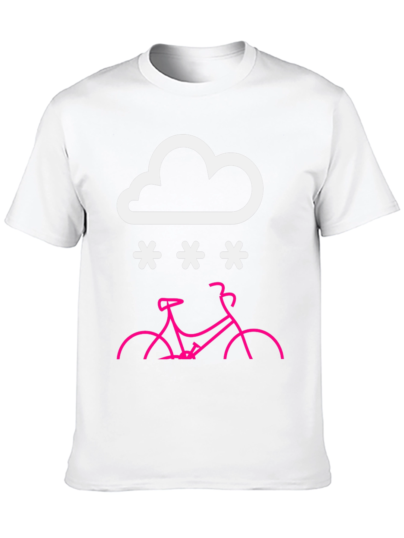 Snowy Bike Ride T-Shirt