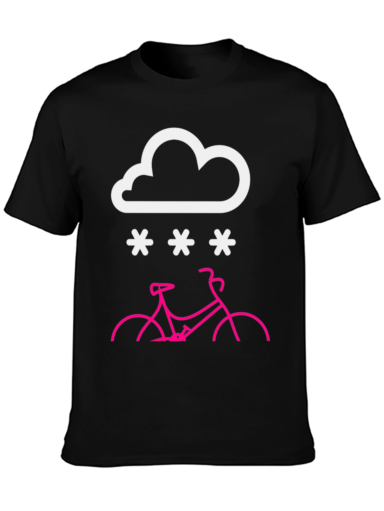 Snowy Bike Ride T-Shirt