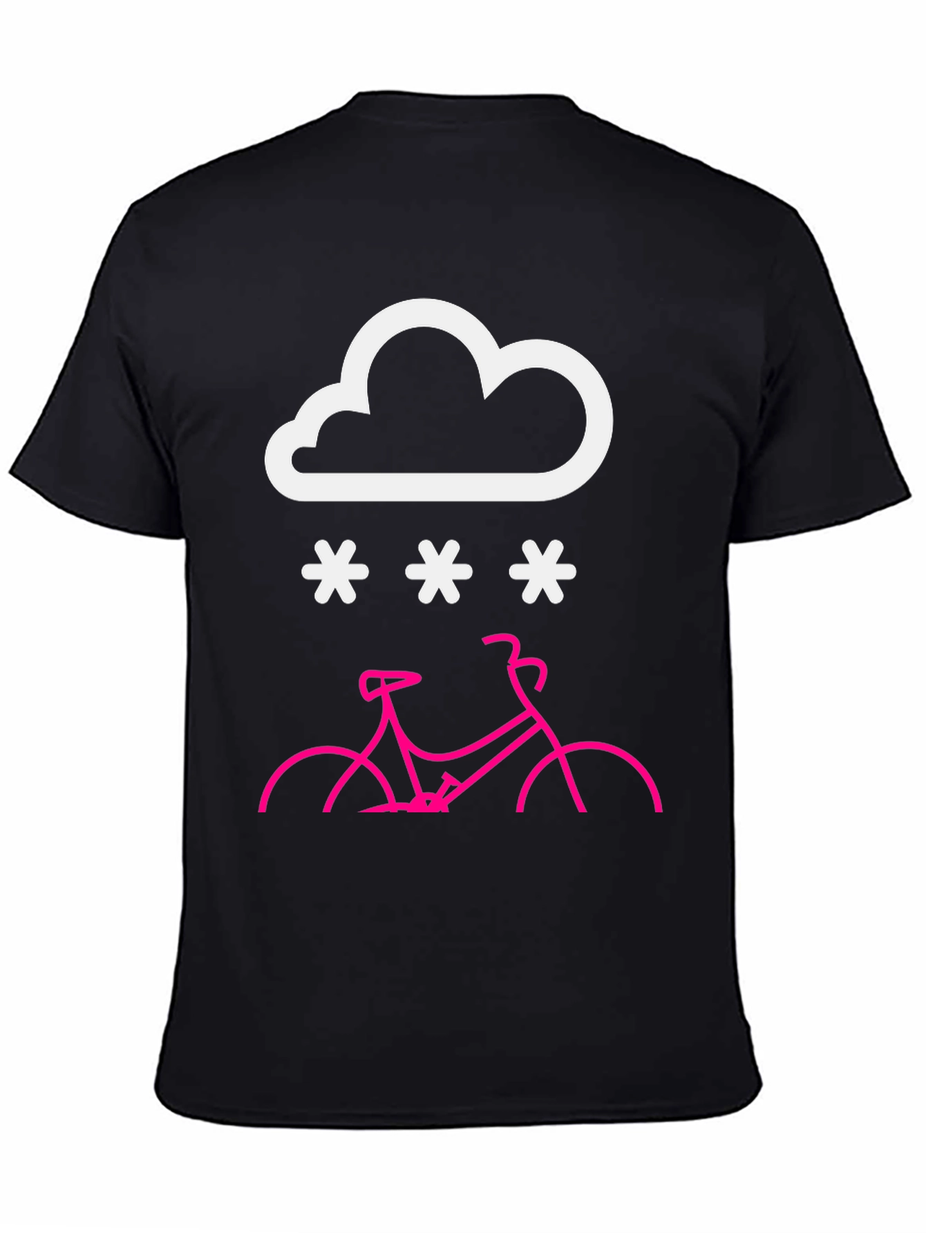 Snowy Bike Ride T-Shirt