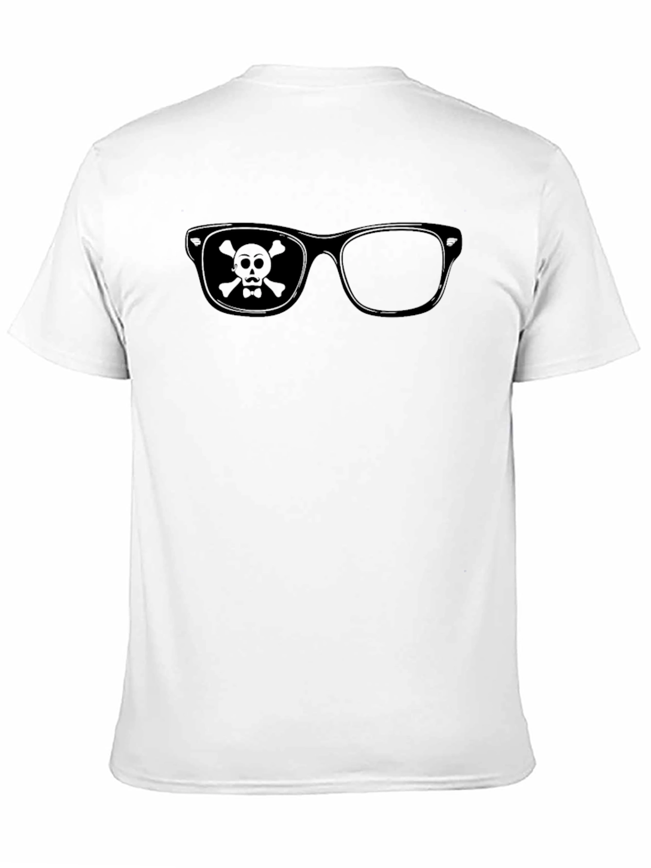 Pirate Glasses Graphic Tee - Mens Black T-Shirt