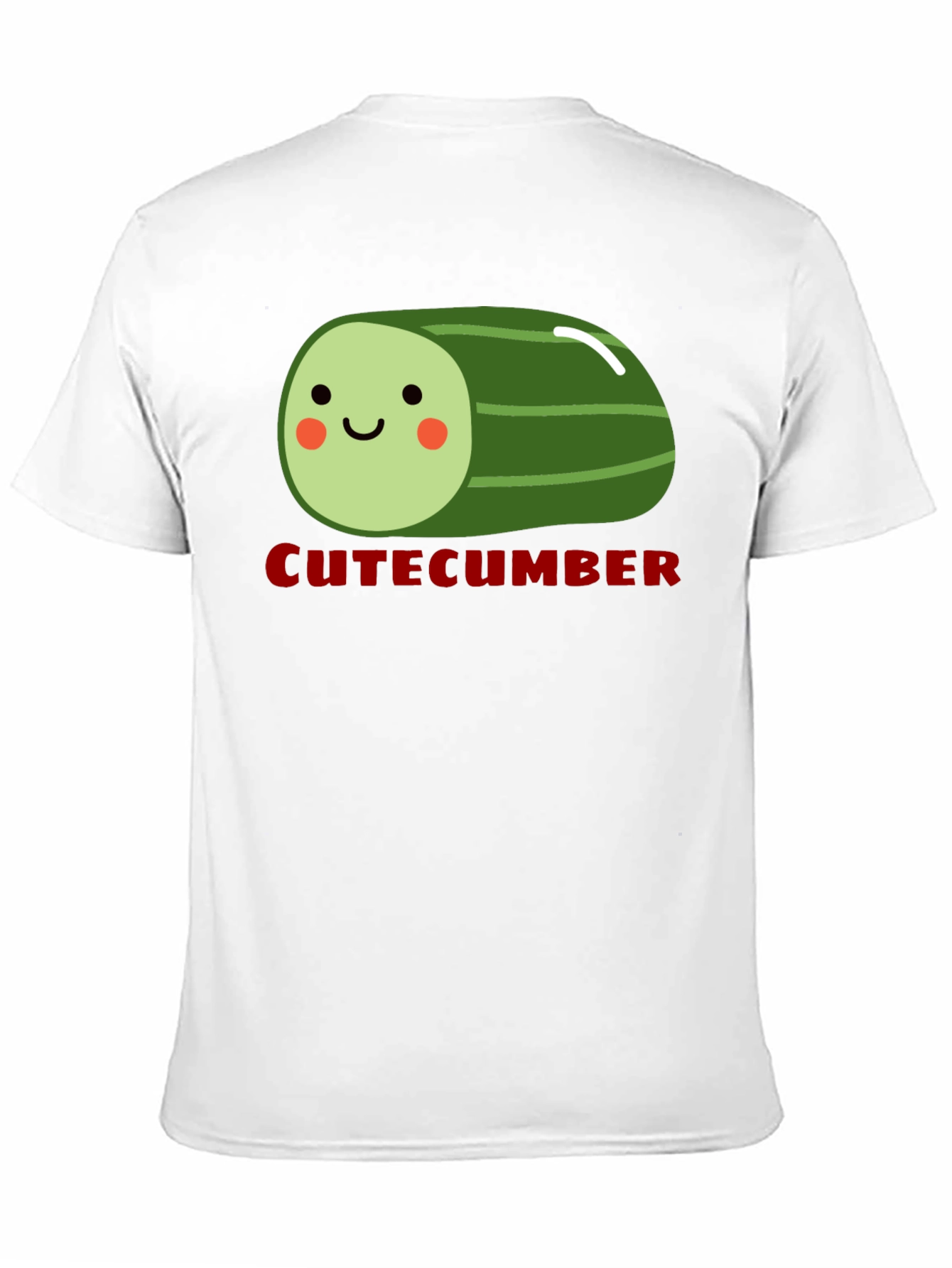 CuteCumber Black T-Shirt