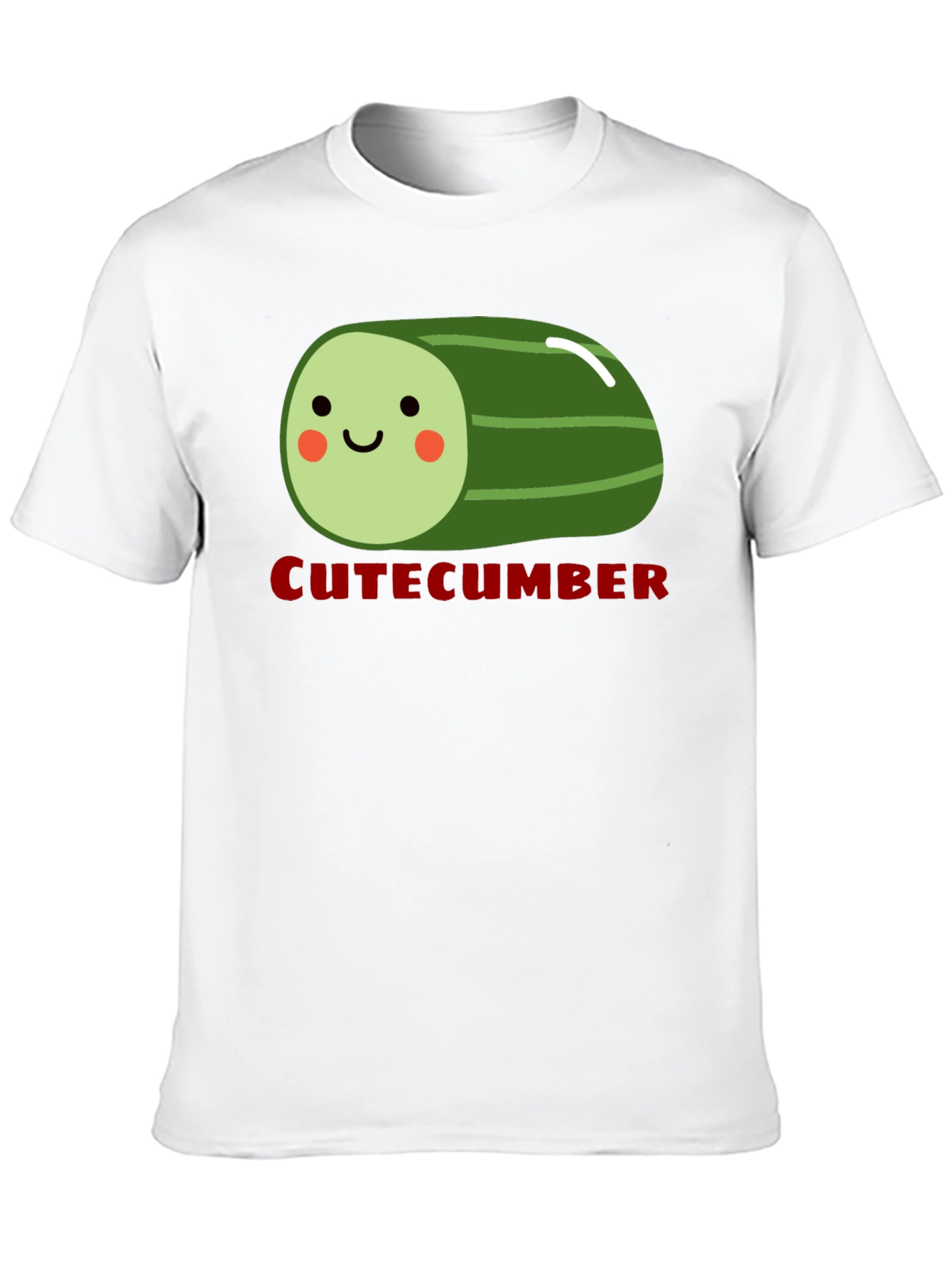 CuteCumber Black T-Shirt