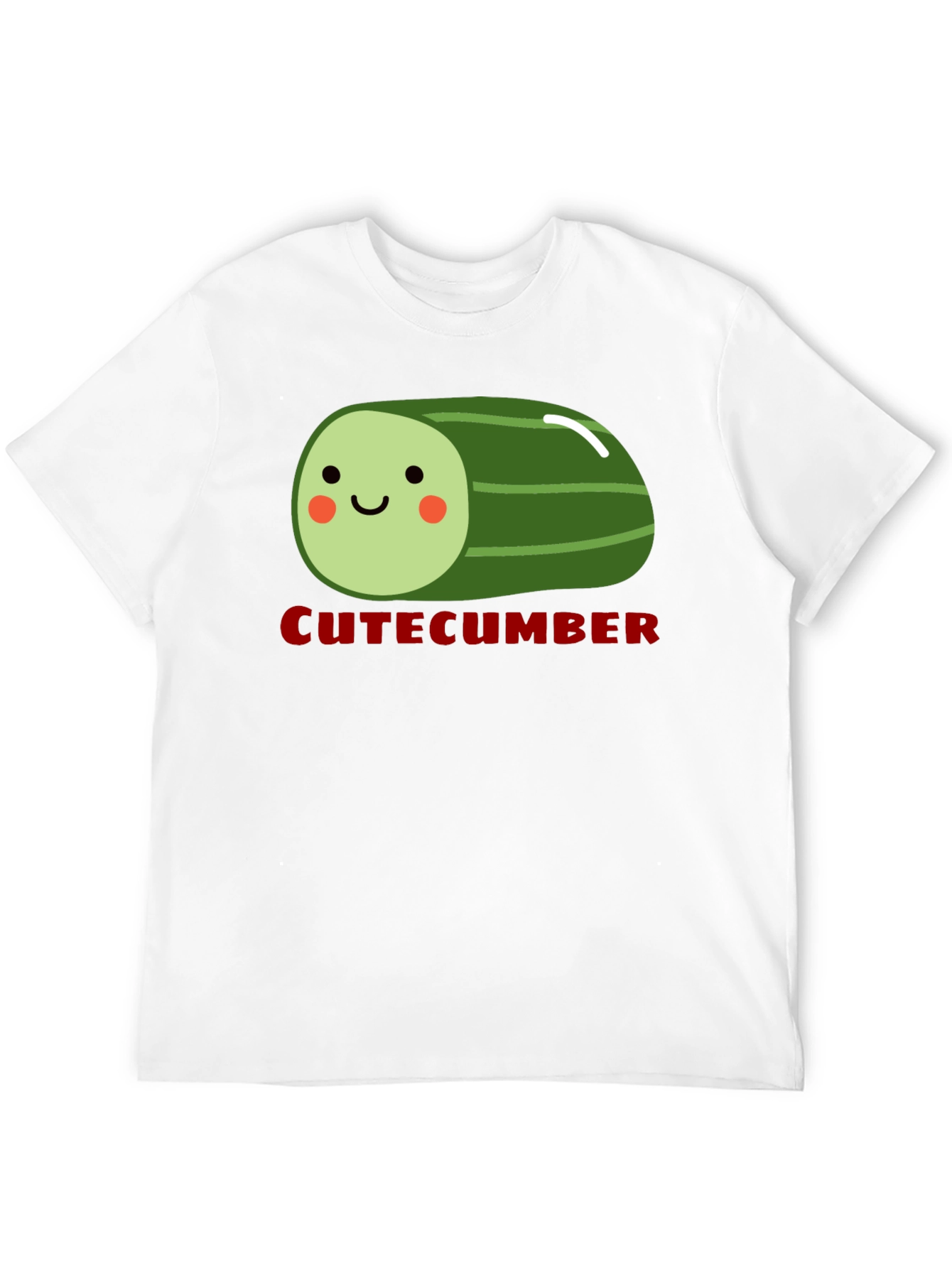 CuteCumber Black T-Shirt