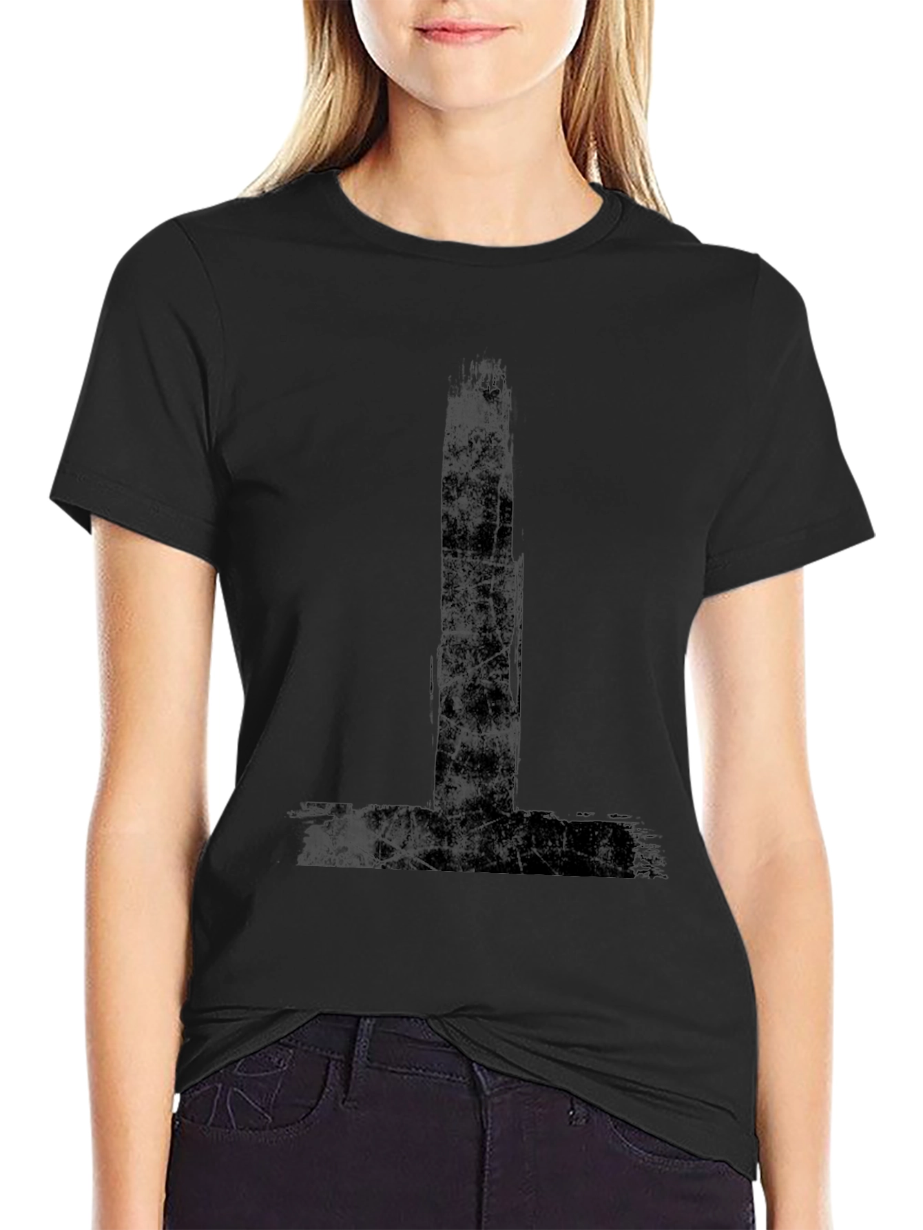 Grunge T Black T-Shirt - Unisex Casual Tee