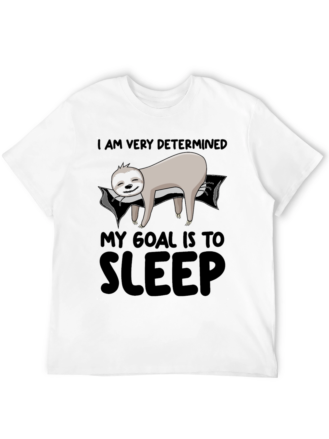 Determined Sloth Sleep T-Shirt