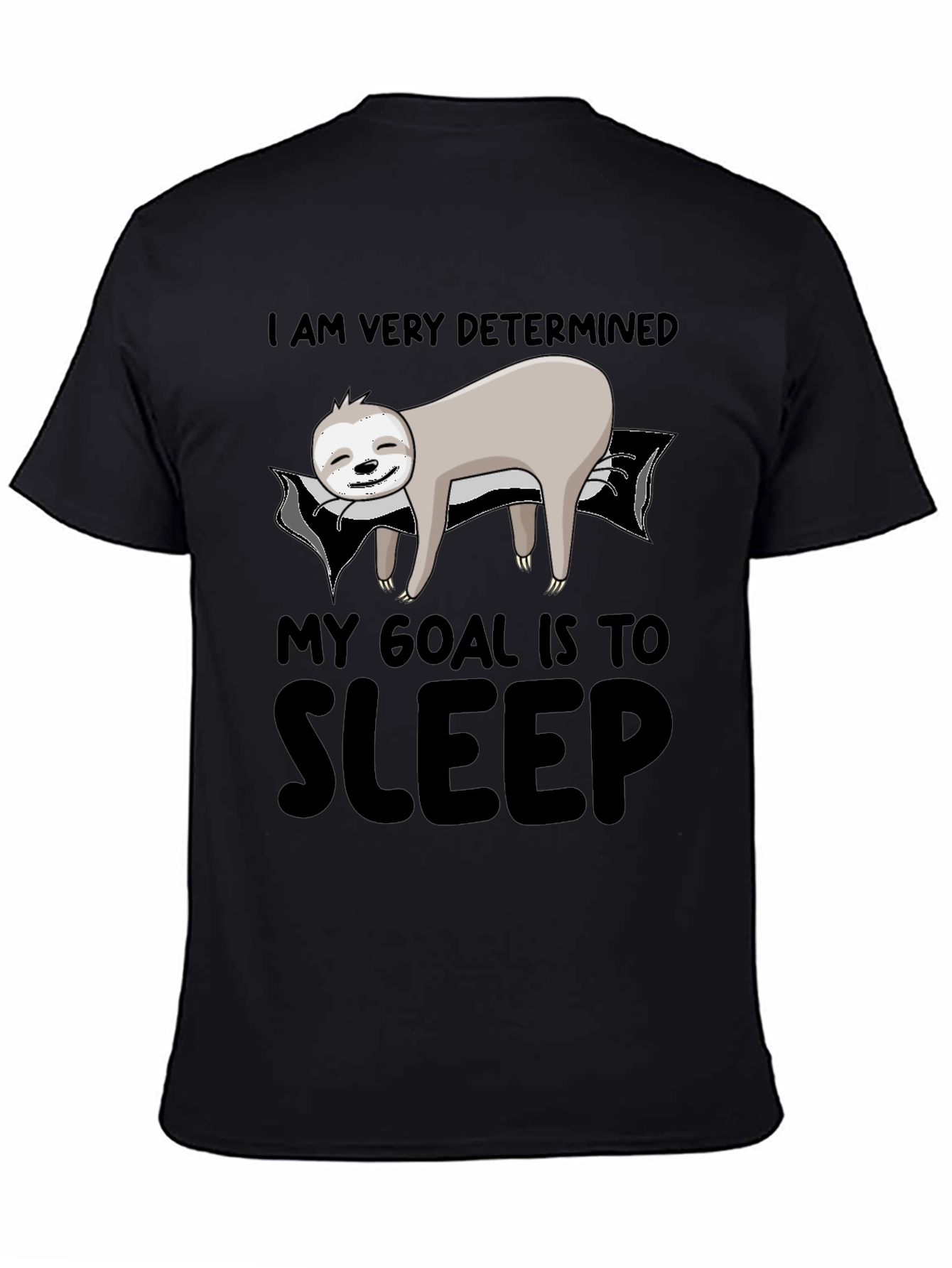 Determined Sloth Sleep T-Shirt