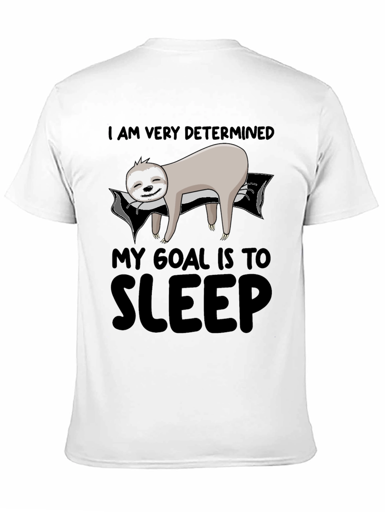 Determined Sloth Sleep T-Shirt