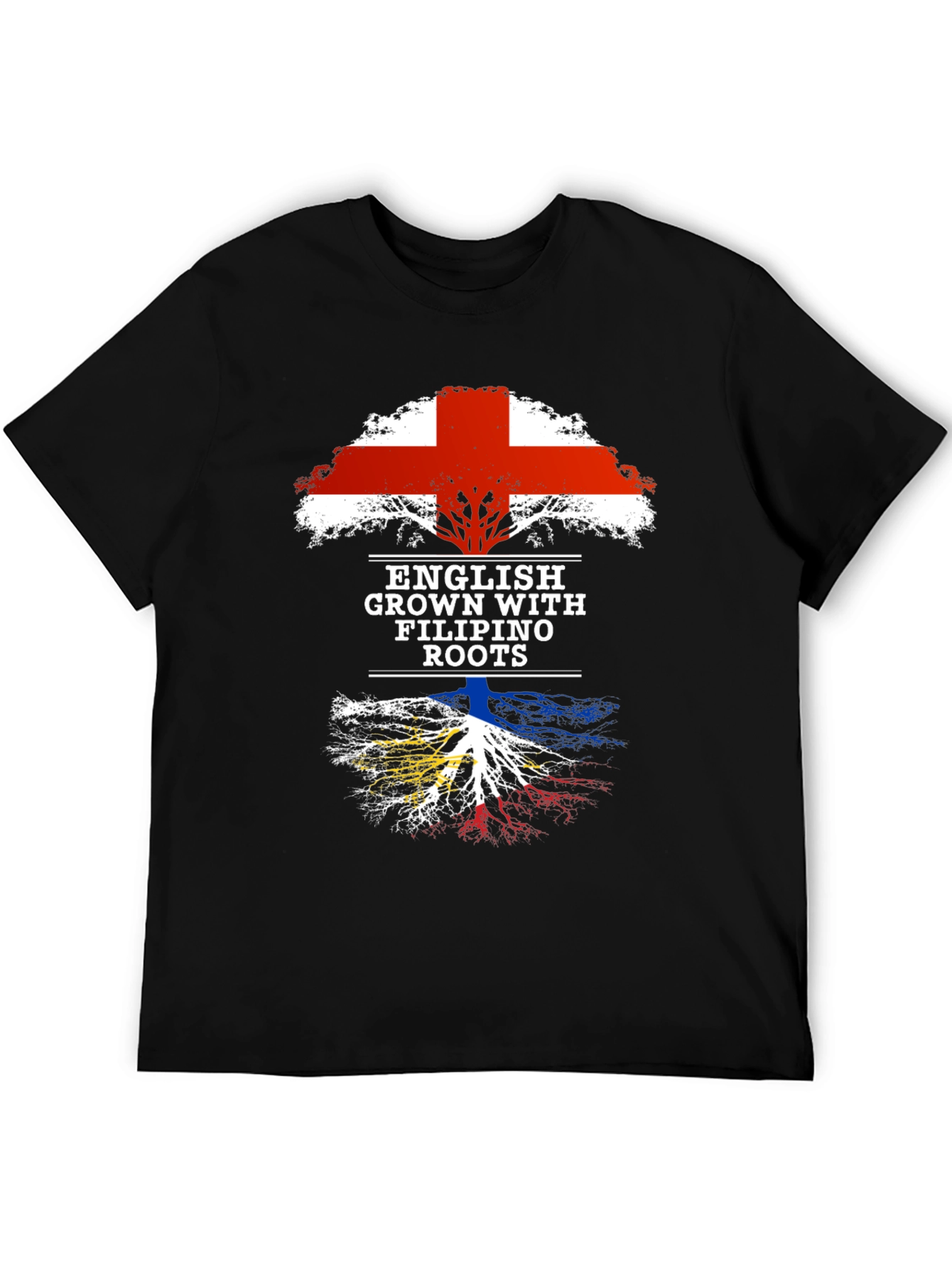 English Grown with Filipino Roots T-Shirt