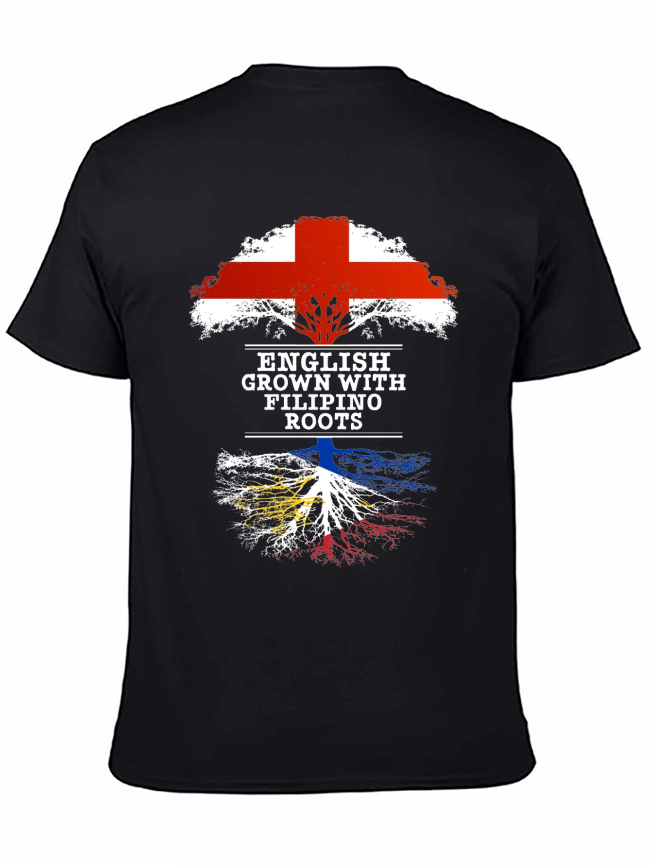 English Grown with Filipino Roots T-Shirt