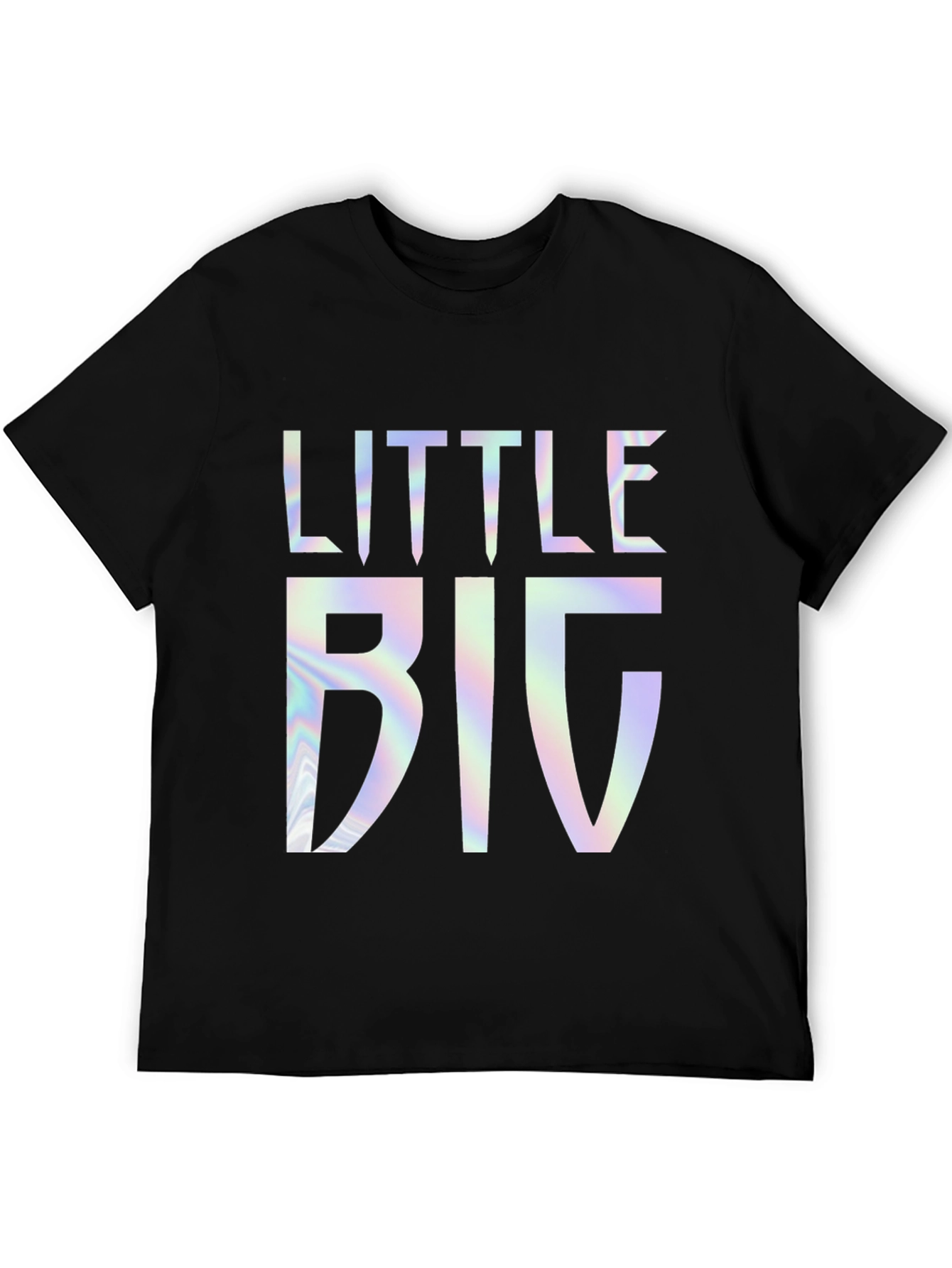 Little Big Graphic Tee - Black Casual Shirt