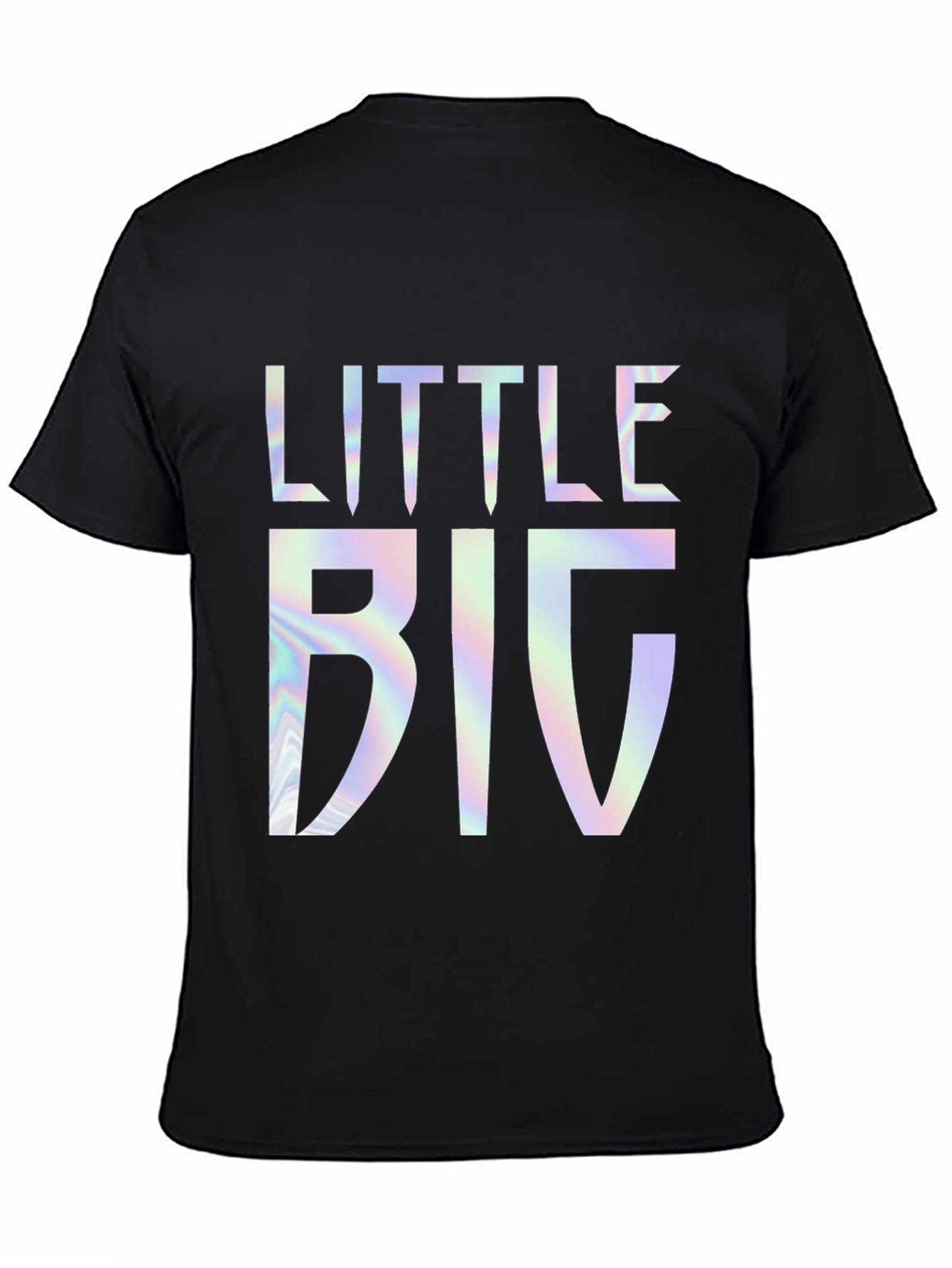 Little Big Graphic Tee - Black Casual Shirt