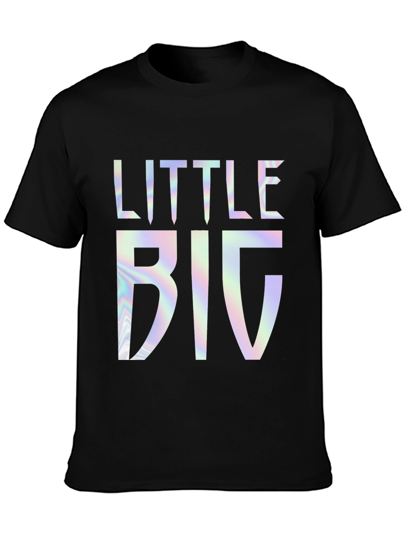 Little Big Graphic Tee - Black Casual Shirt