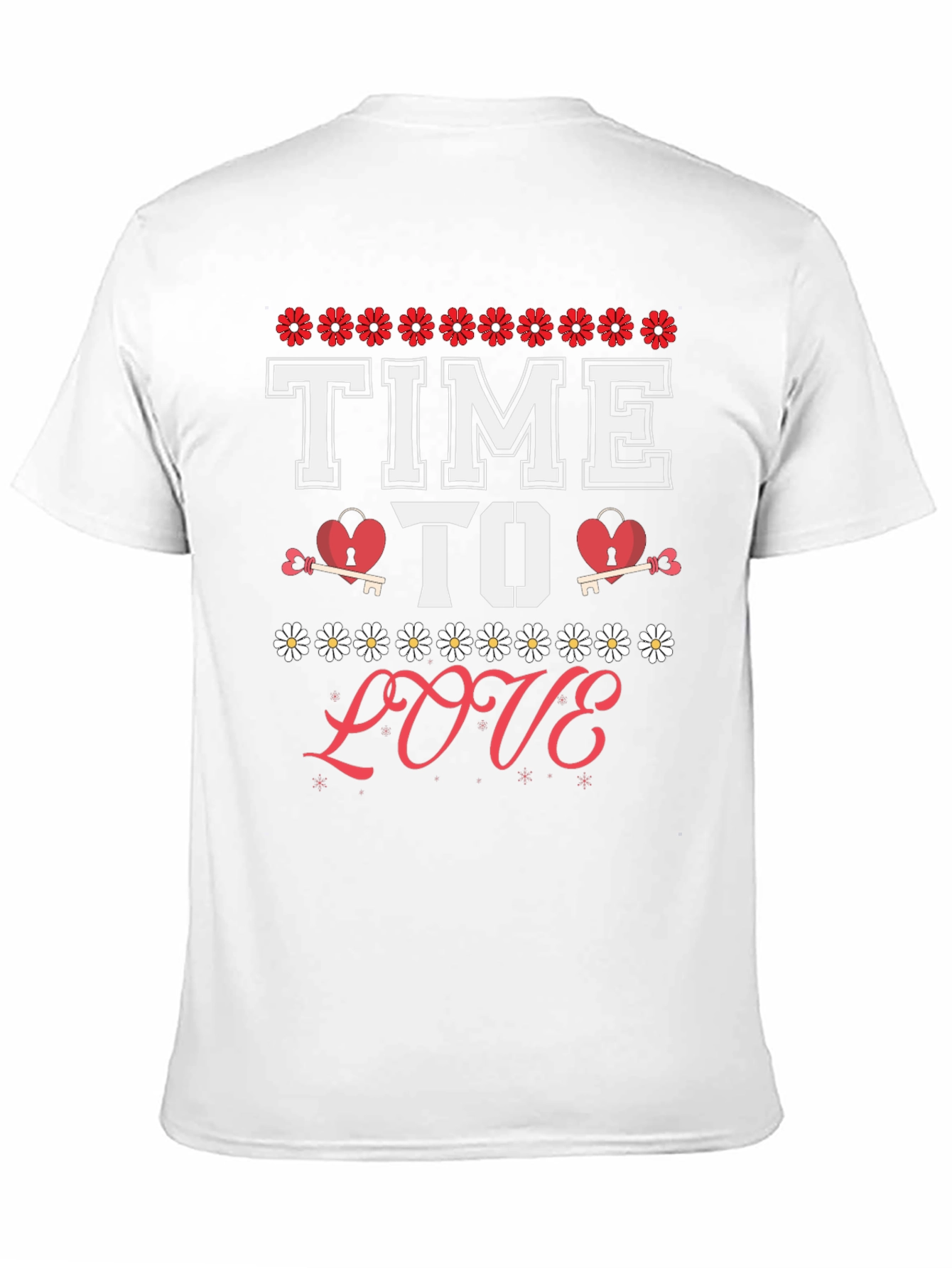 Time To Love Graphic Tee - Valentines Day