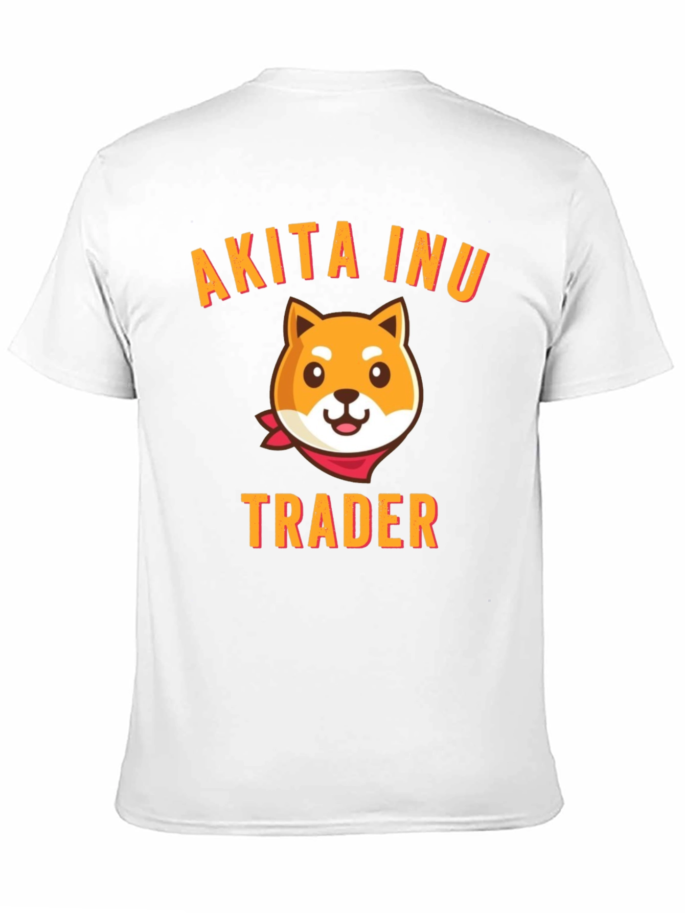 Akita Inu Trader Black T-Shirt