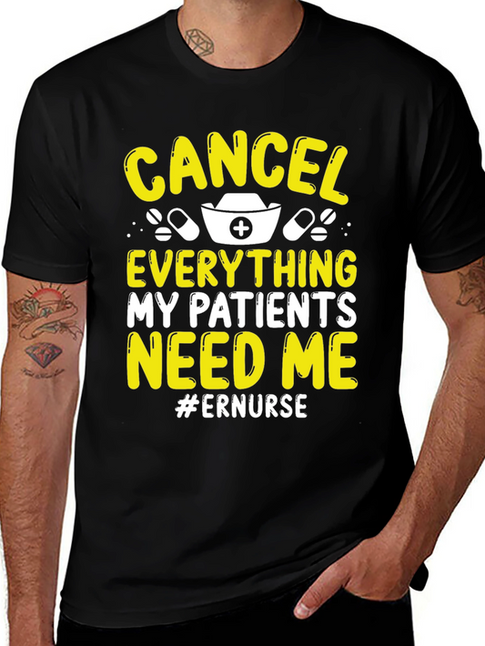 ER Nurse T-Shirt - Cancel Everything