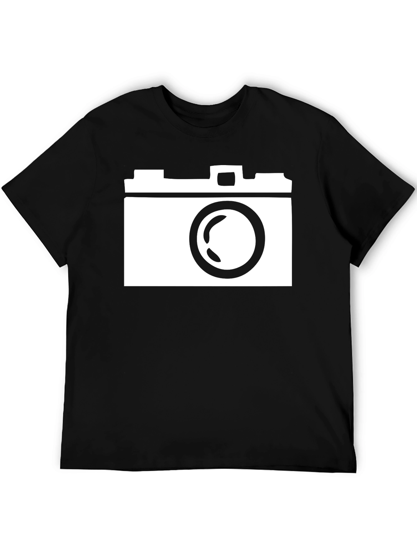 Retro Camera Graphic T-Shirt - Classic Photographer Tee