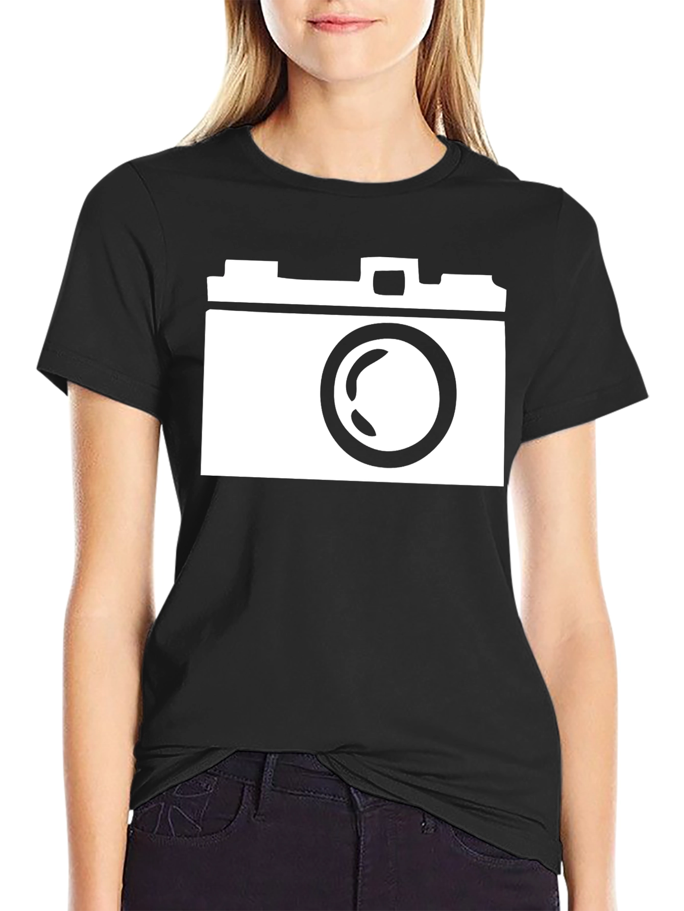 Retro Camera Graphic T-Shirt - Classic Photographer Tee