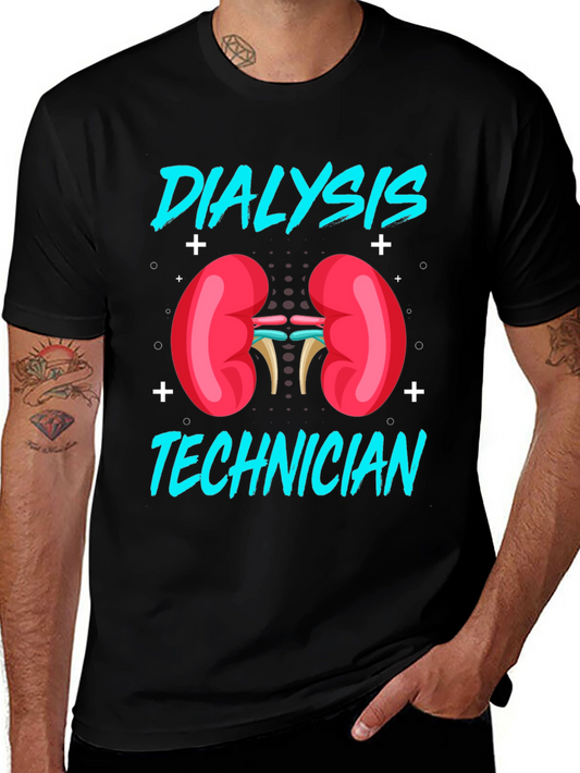 Dialysis Technician T-Shirt - Kidney Graphic Tee