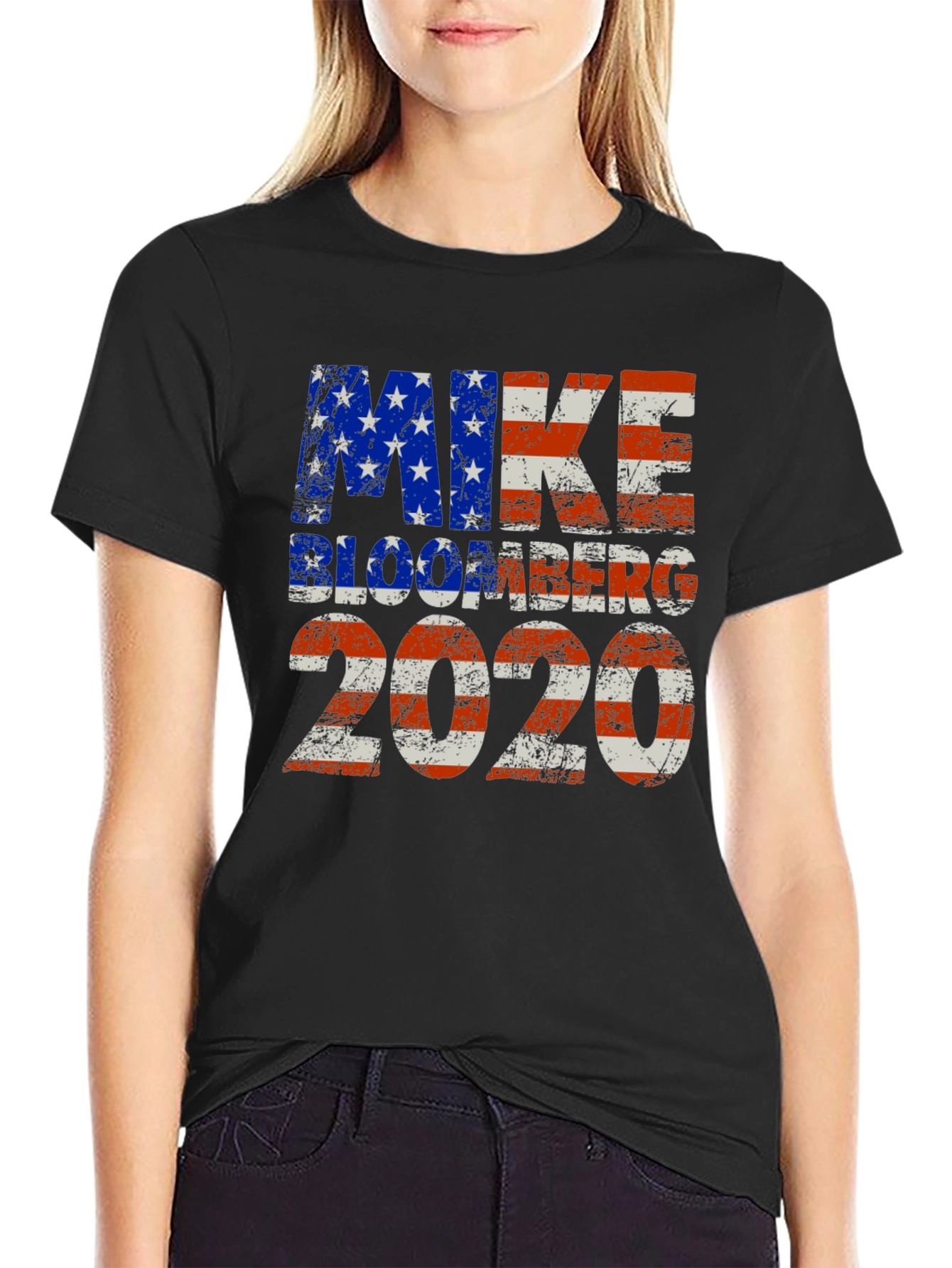 Mike Bloomberg 2020 Patriotic Graphic Tee