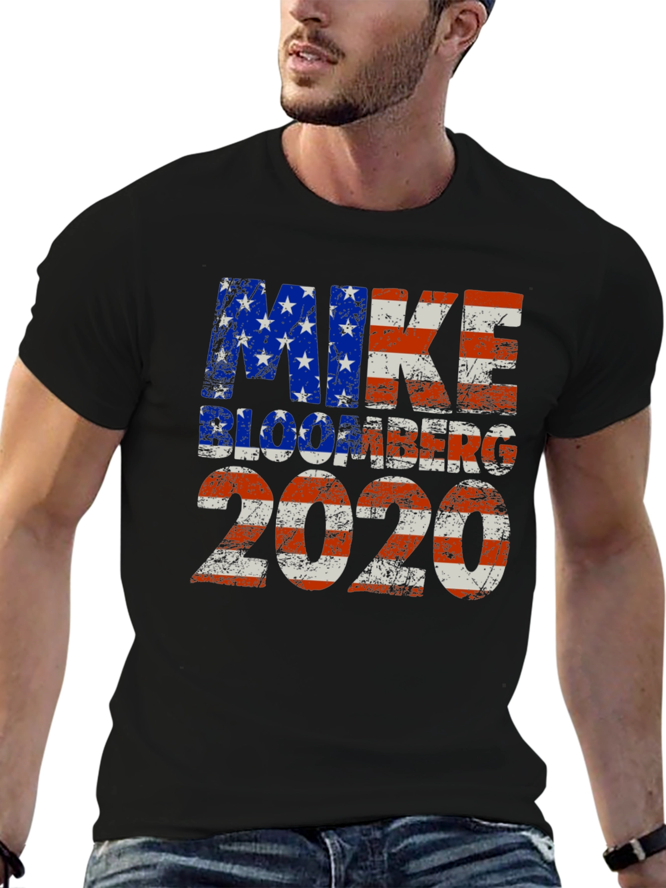 Mike Bloomberg 2020 Patriotic Graphic Tee