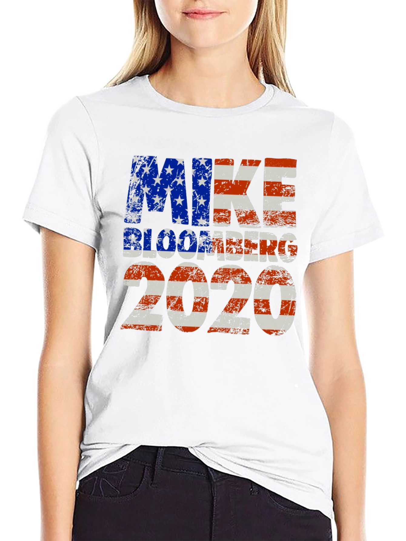 Mike Bloomberg 2020 Patriotic Graphic Tee