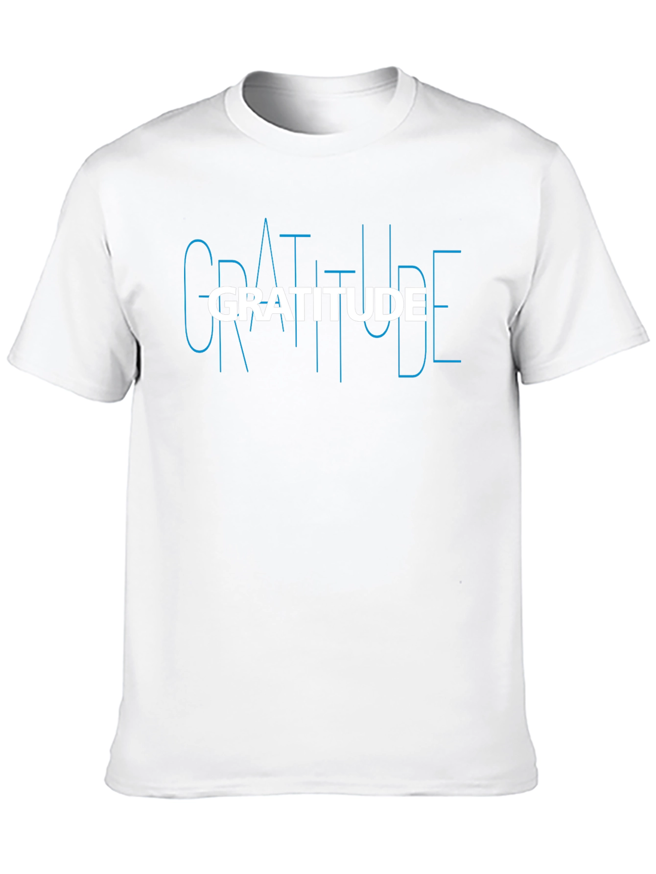Gratitude Graphic Tee - Stylish Black Shirt