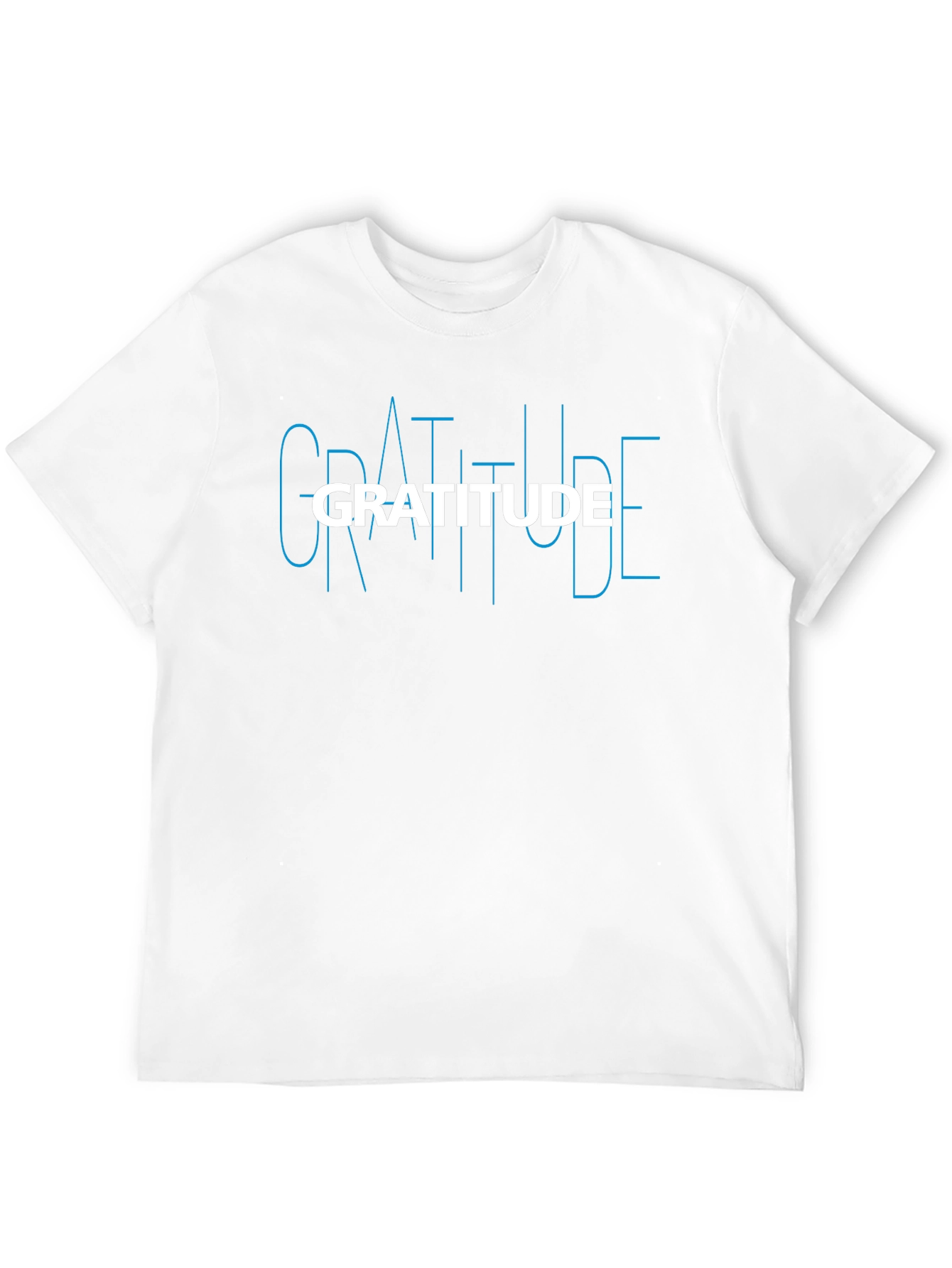 Gratitude Graphic Tee - Stylish Black Shirt