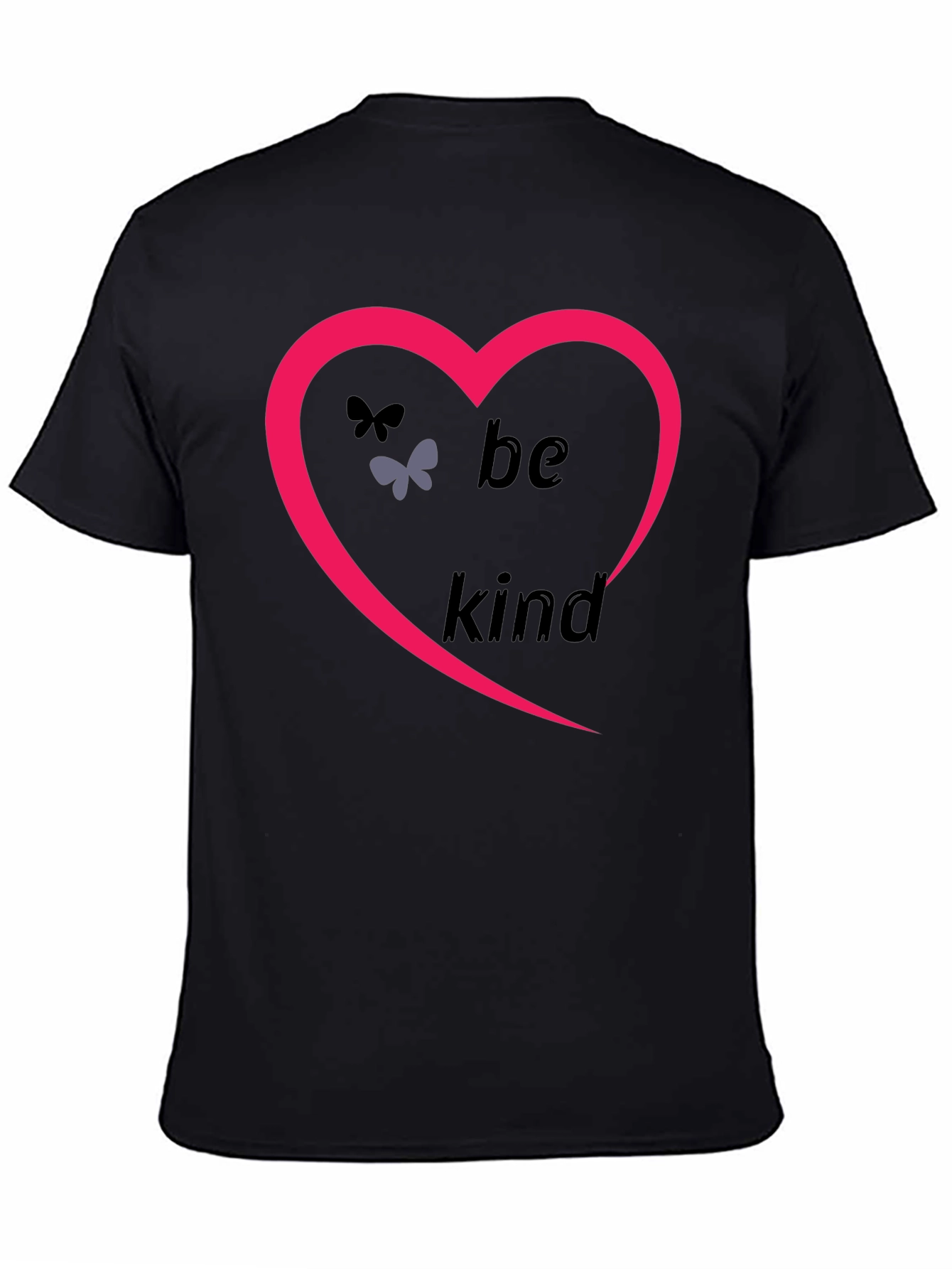 Be Kind Heart T-Shirt - Positive Message Tee