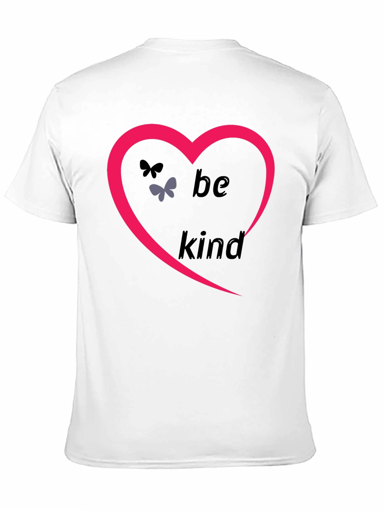 Be Kind Heart T-Shirt - Positive Message Tee