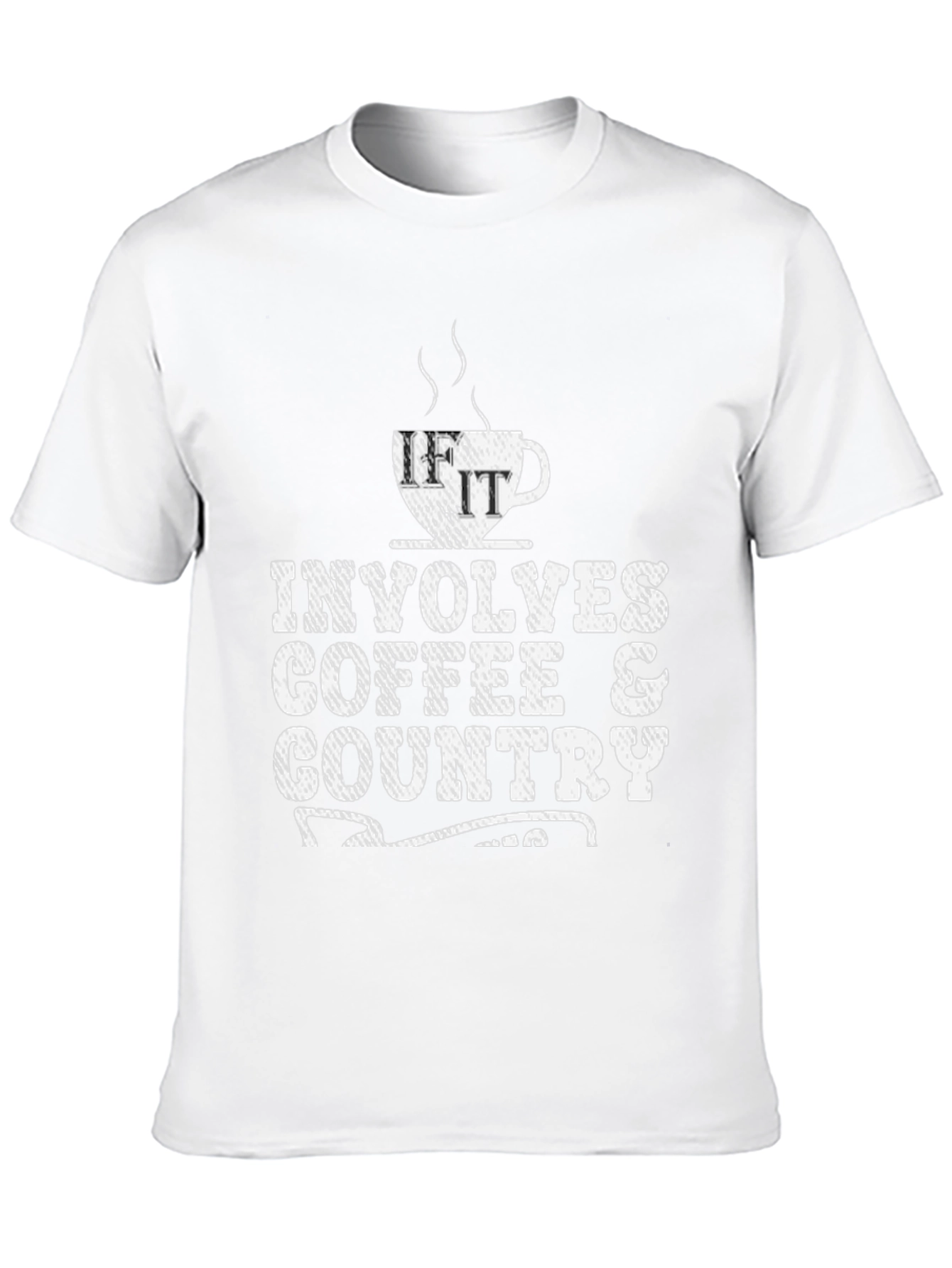 Coffee & Country Tee - Relaxed Style