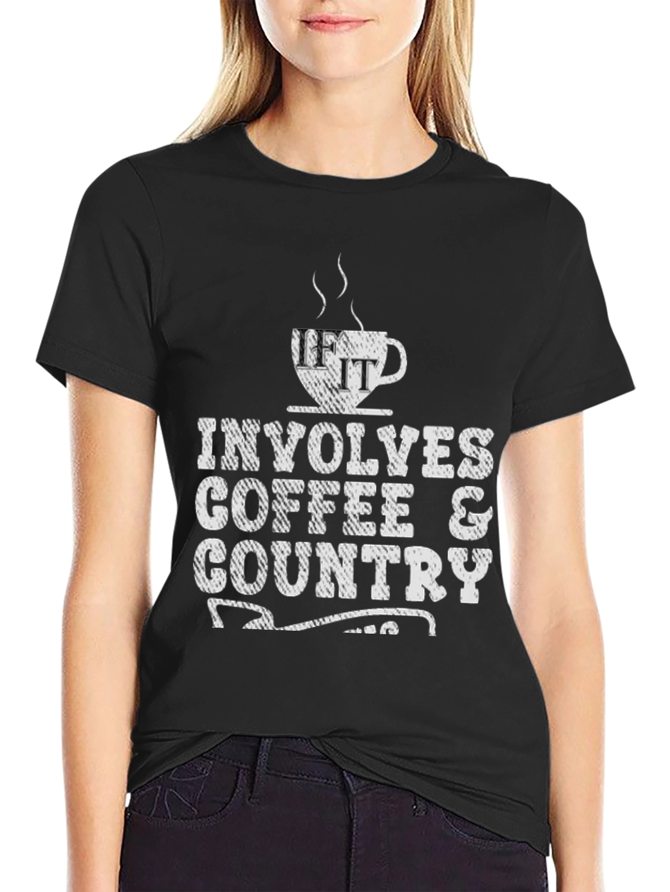 Coffee & Country Tee - Relaxed Style