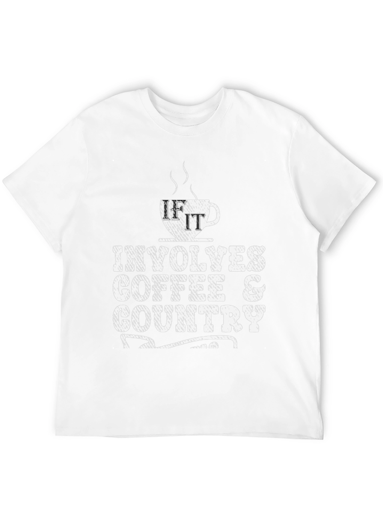 Coffee & Country Tee - Relaxed Style