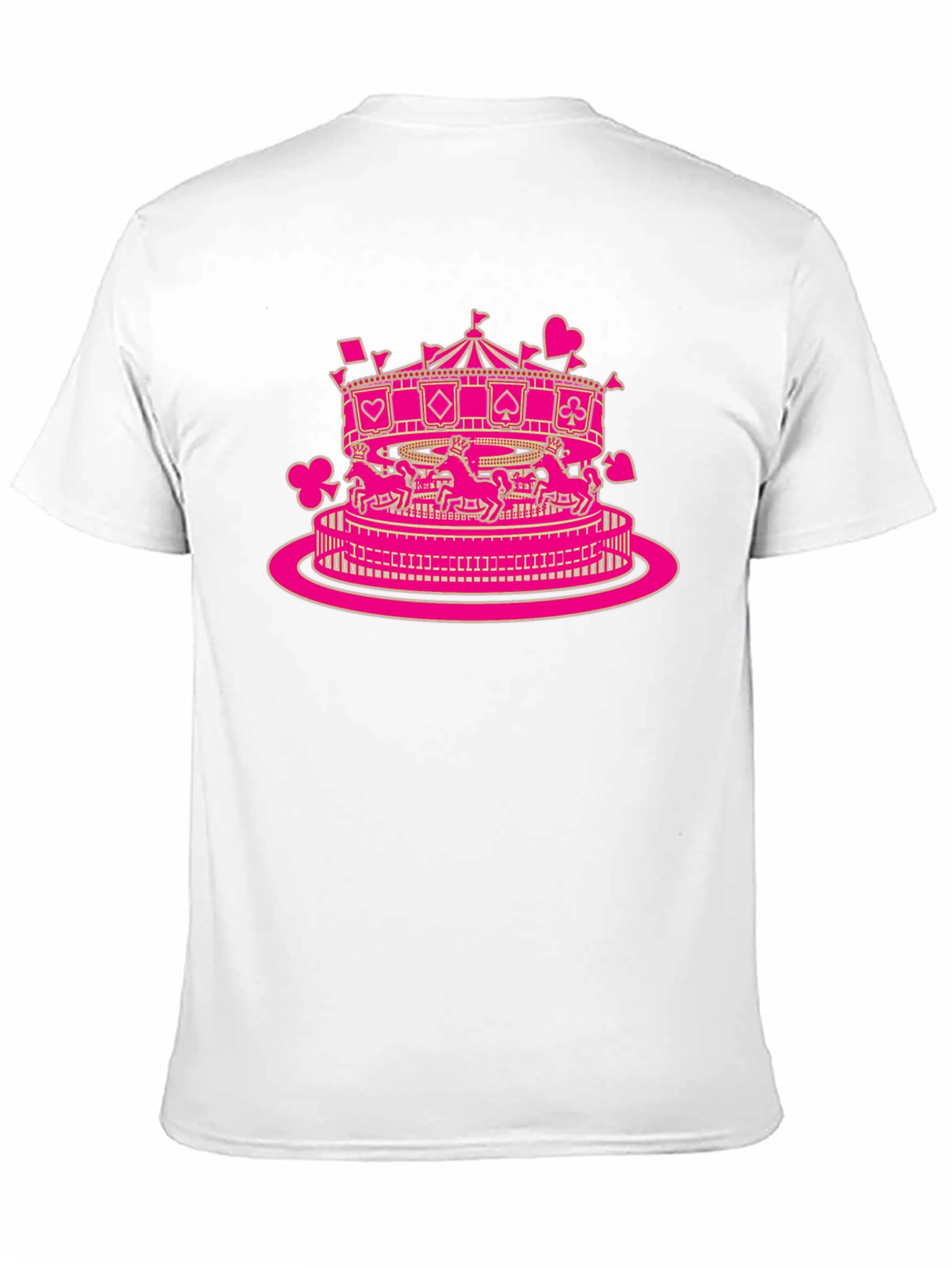 Carousel Graphic Tee - Quirky Print