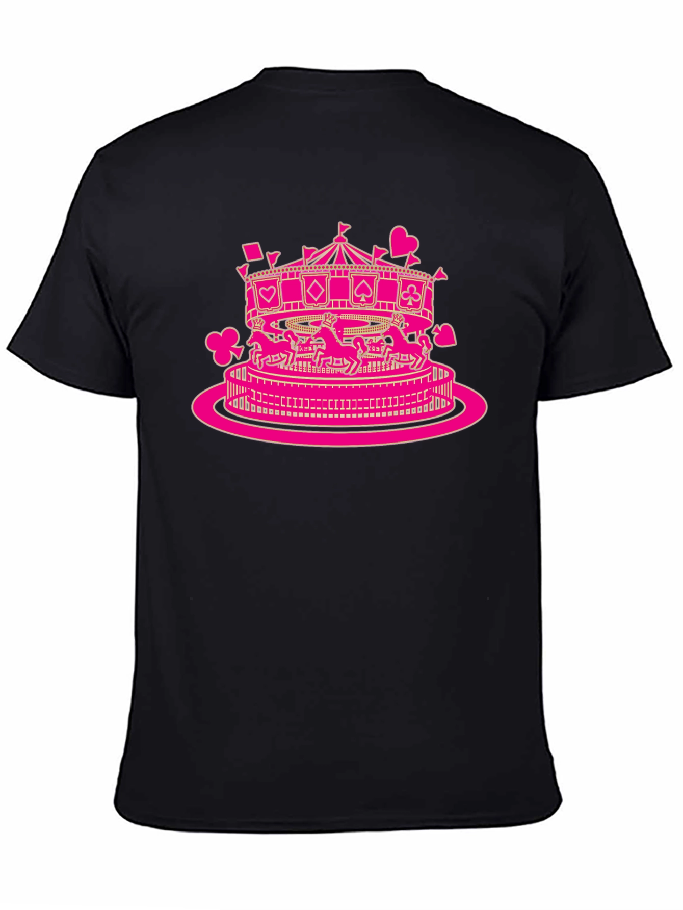 Carousel Graphic Tee - Quirky Print