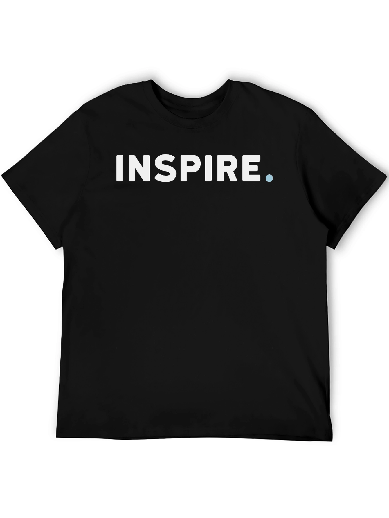Inspire Graphic T-Shirt - Modern Black Tee