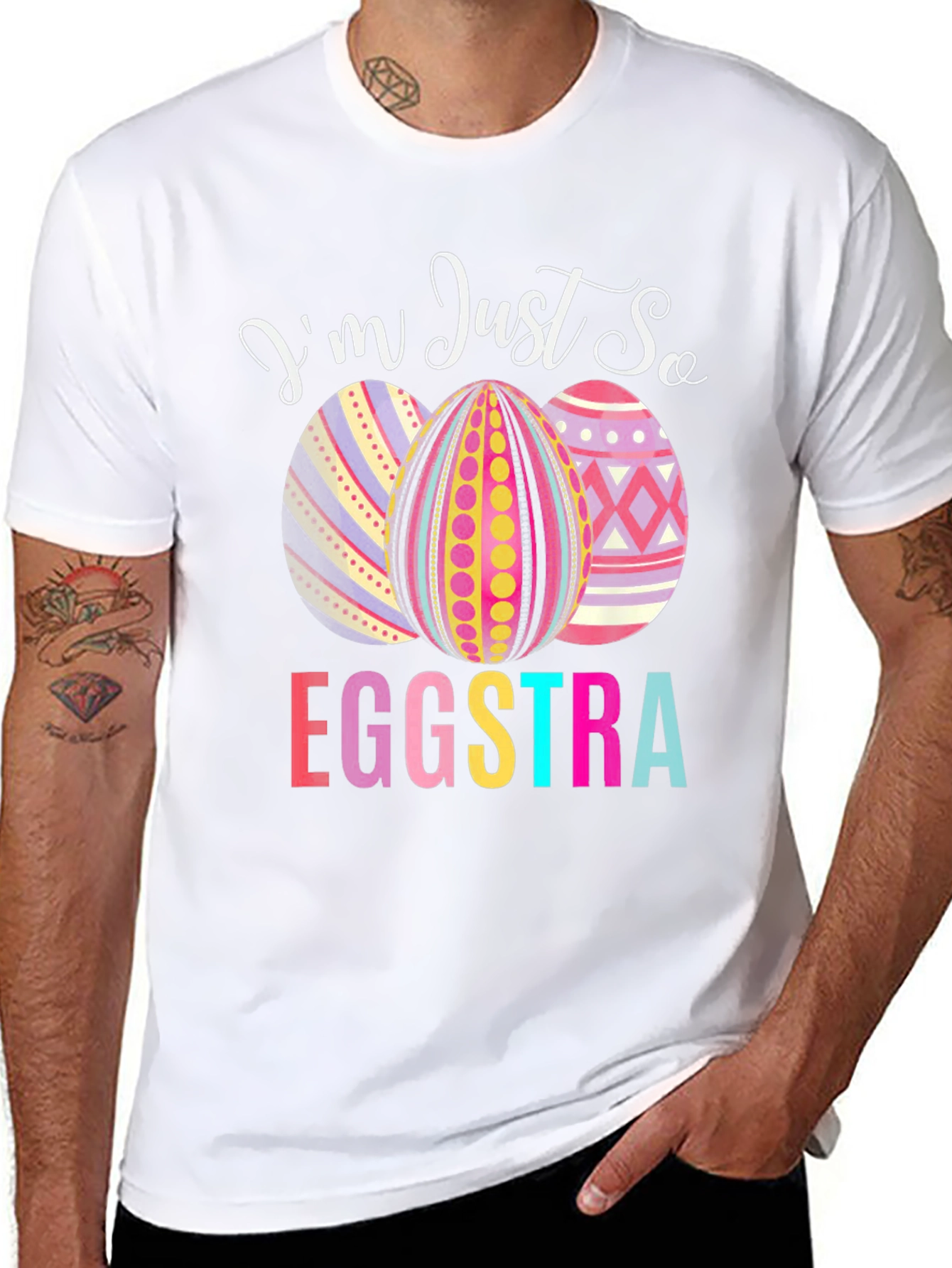 Eggstra Easter T-Shirt for Men