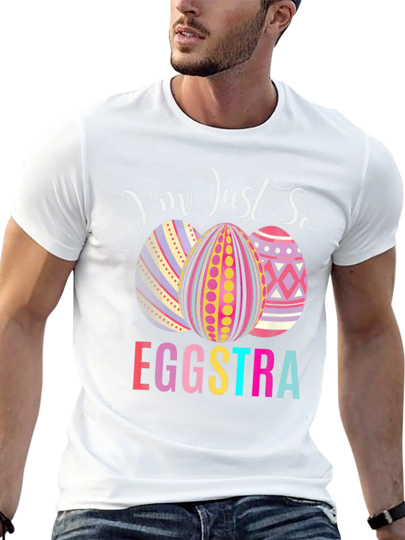 Eggstra Easter T-Shirt for Men
