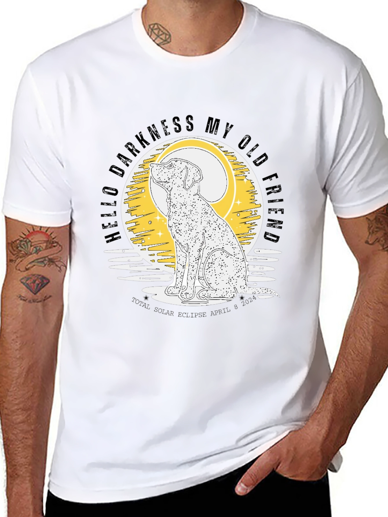 Dog Lovers Total Solar Eclipse T-Shirt
