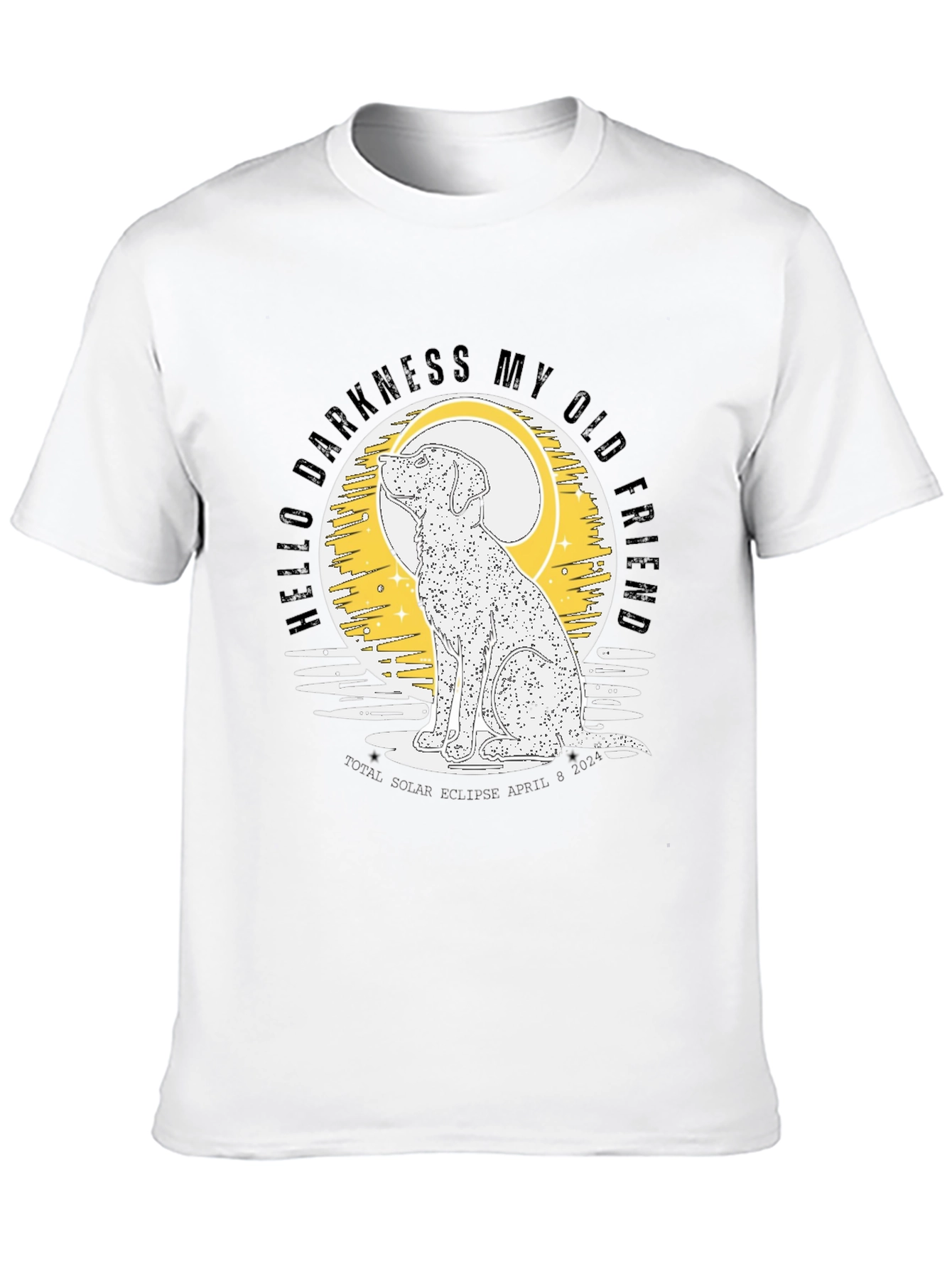 Dog Lovers Total Solar Eclipse T-Shirt