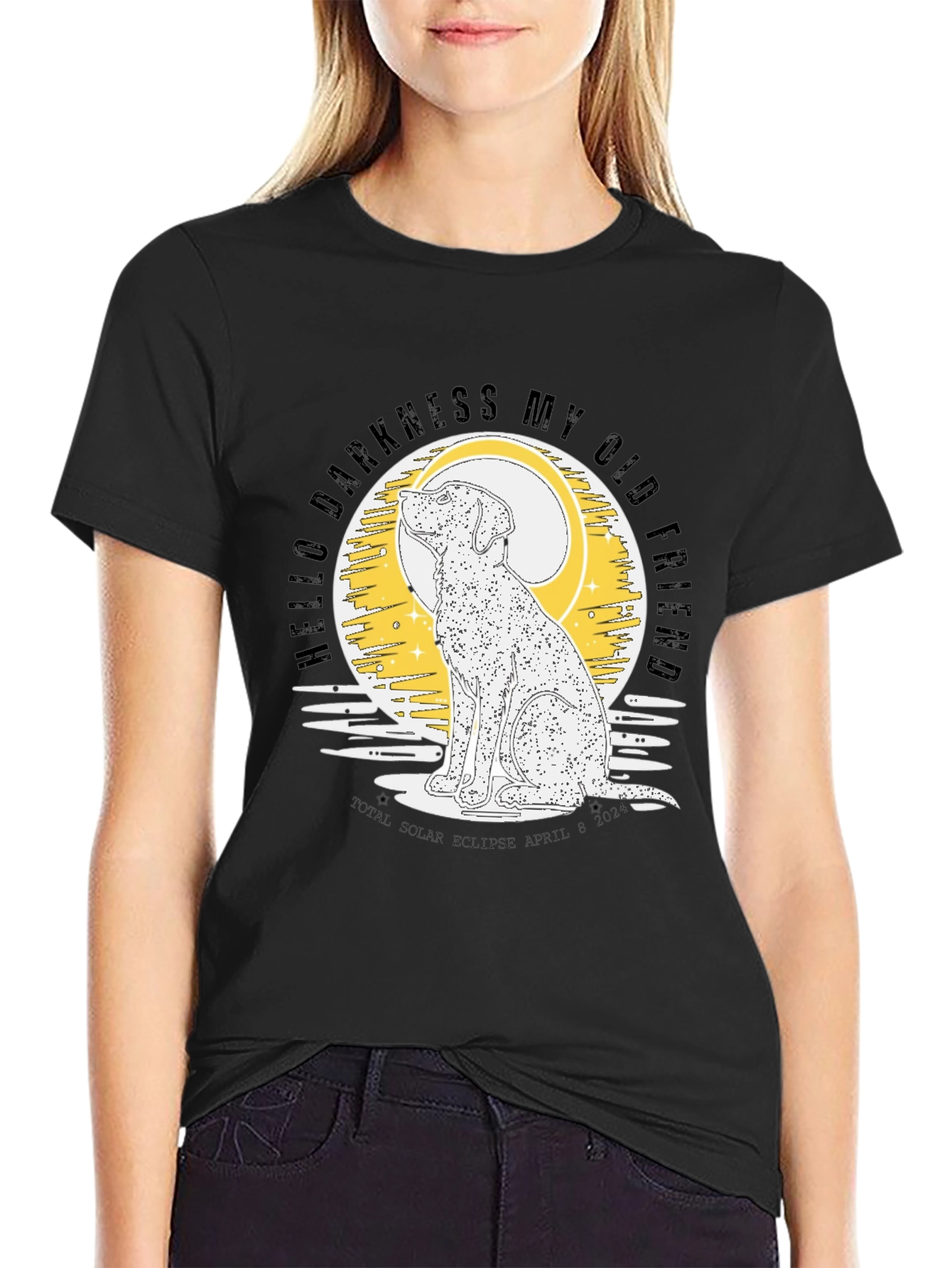 Dog Lovers Total Solar Eclipse T-Shirt
