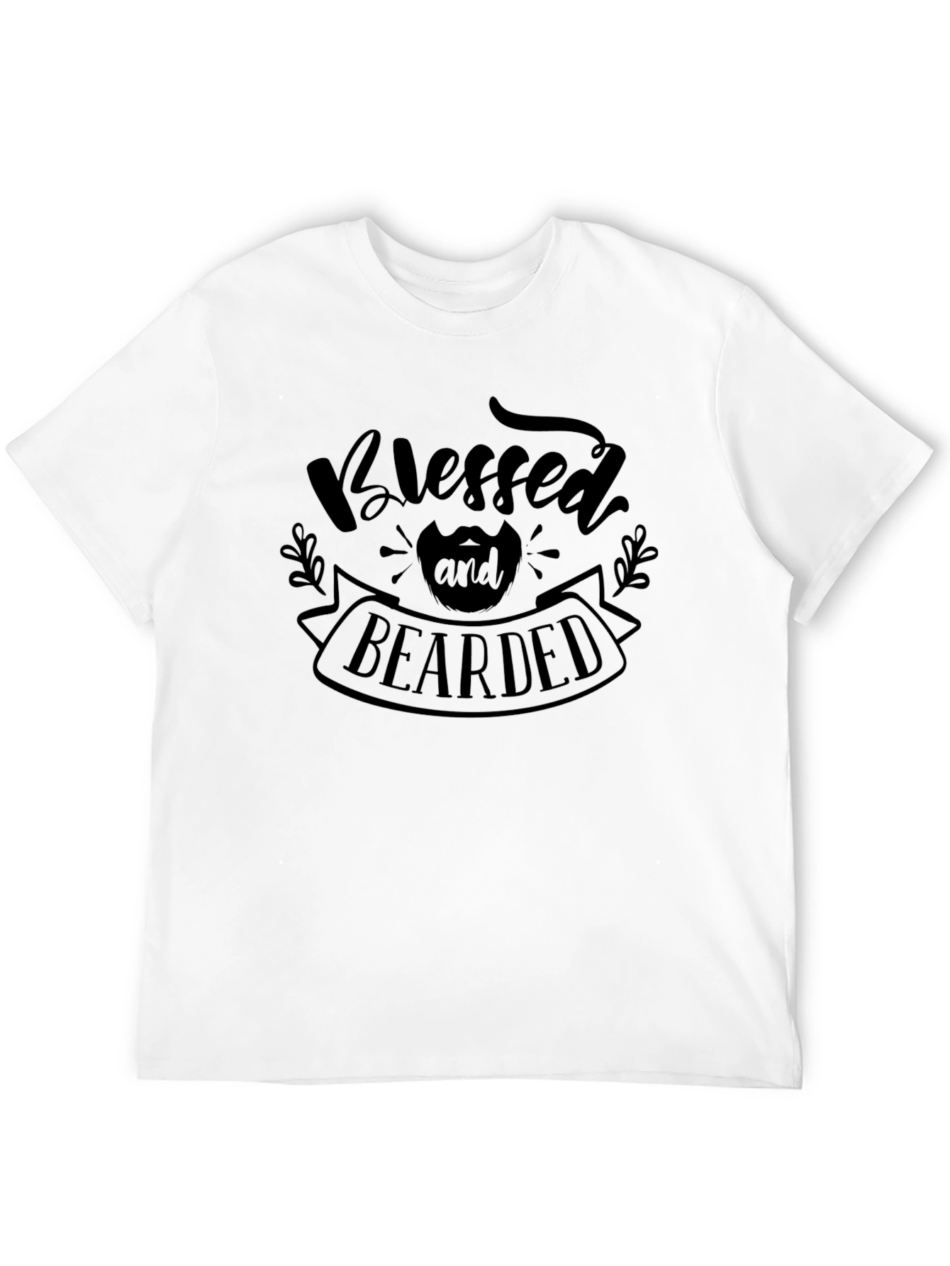 Blessed and Bearded T-Shirt - Mens Graphic Tee