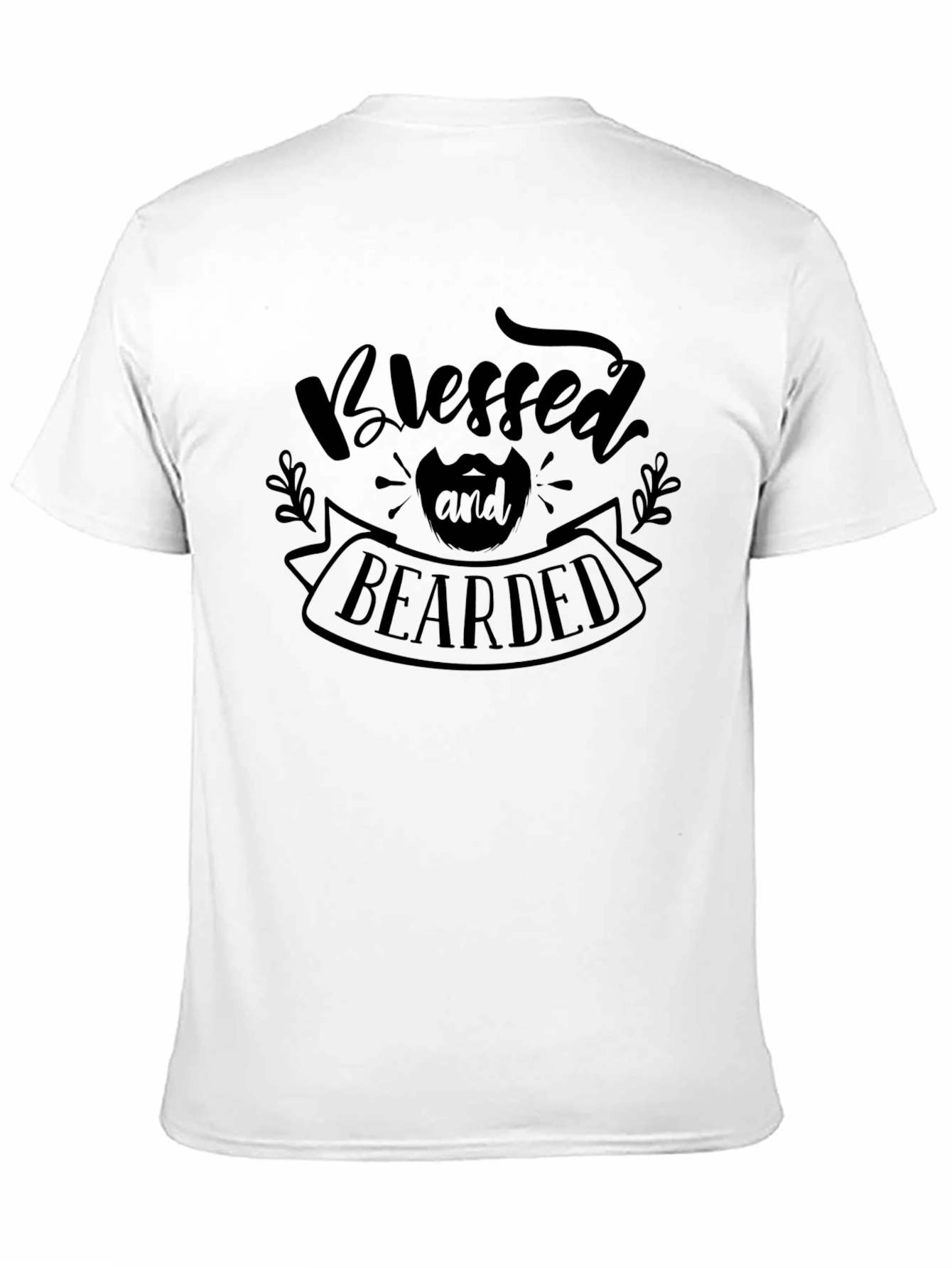 Blessed and Bearded T-Shirt - Mens Graphic Tee